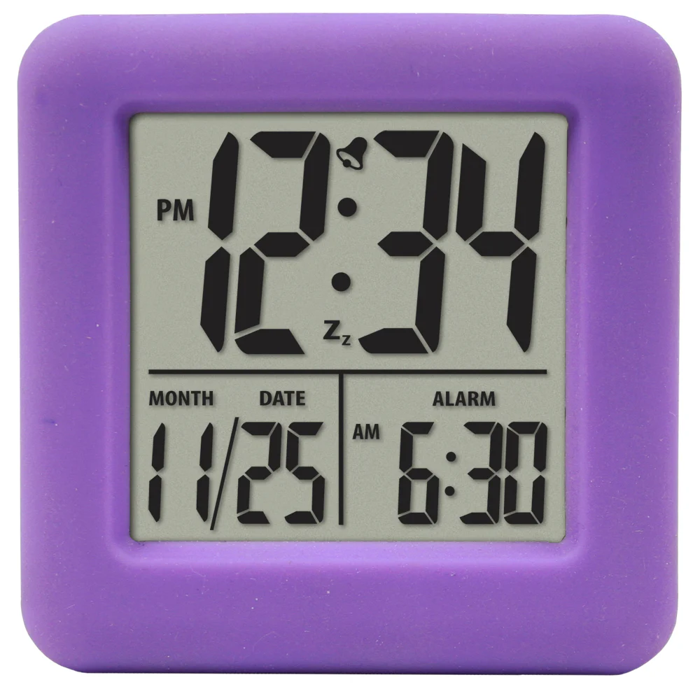 Variety Pack - Soft Cube LCD Alarm Clocks - Image 4