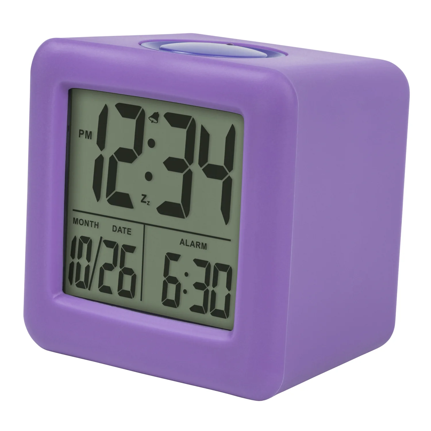 73004 Soft Cube LCD Alarm Clock - Image 3