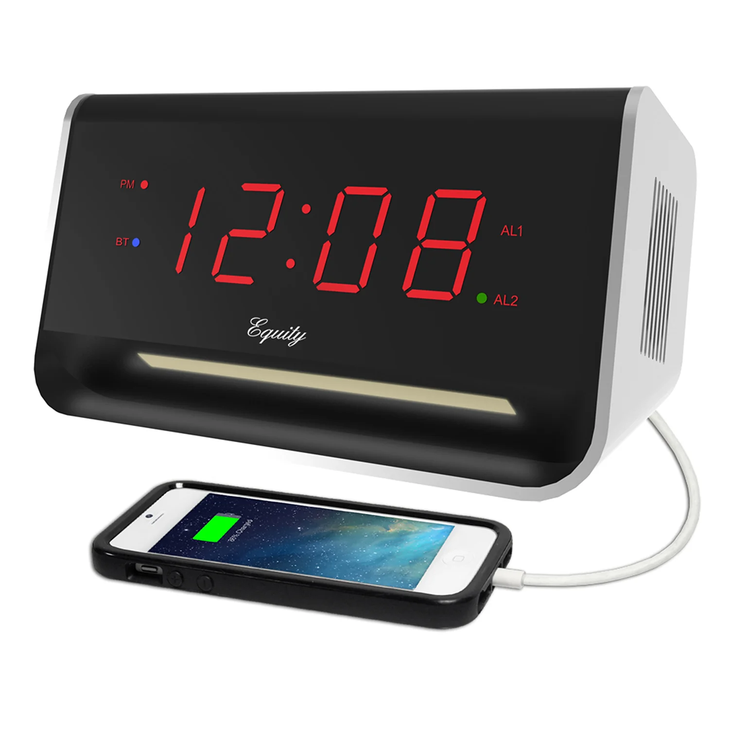 75910 LED Alarm with Bluetooth and USB Port - Image 2