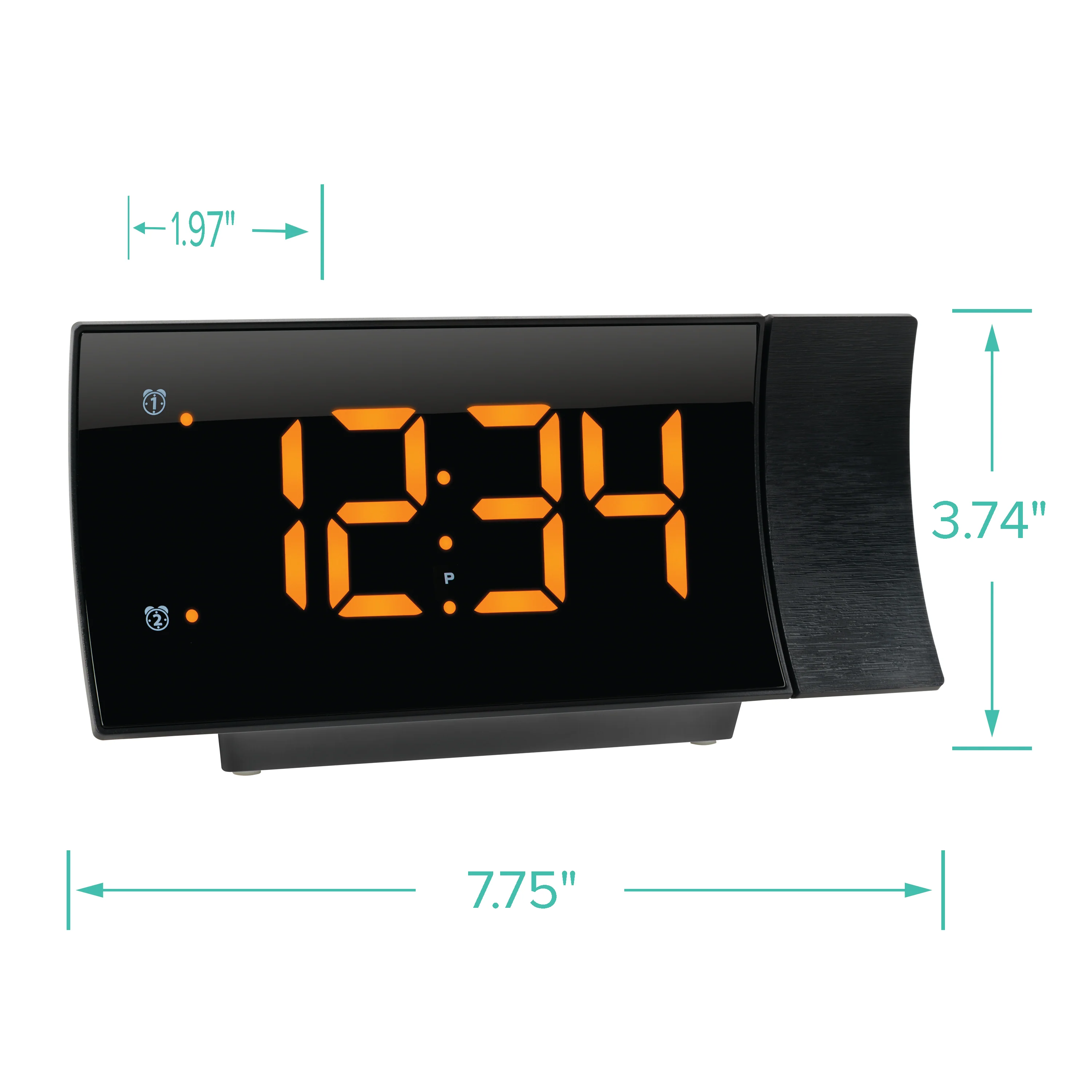 817-2410B Projection Alarm Clock with Radio - Image 6