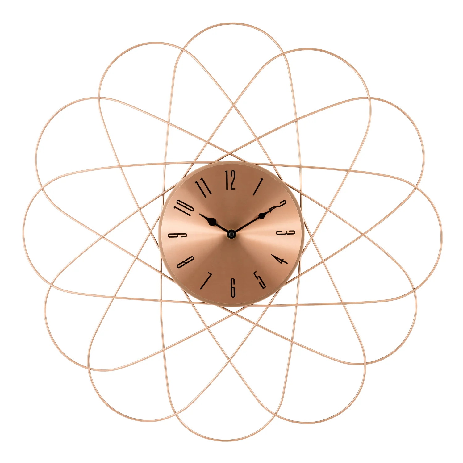 83247 24 Inch Copper Clock
