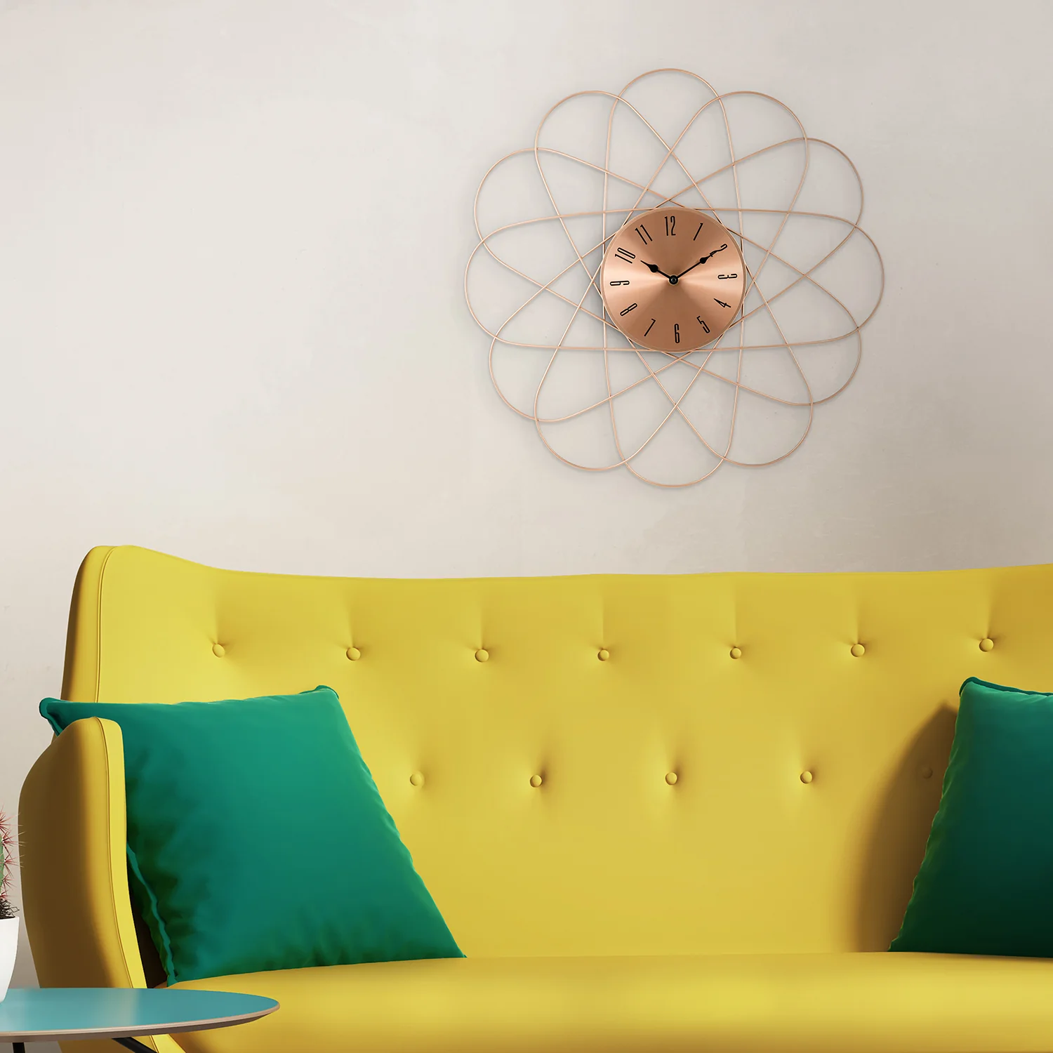 83247 24 Inch Copper Clock - Image 3
