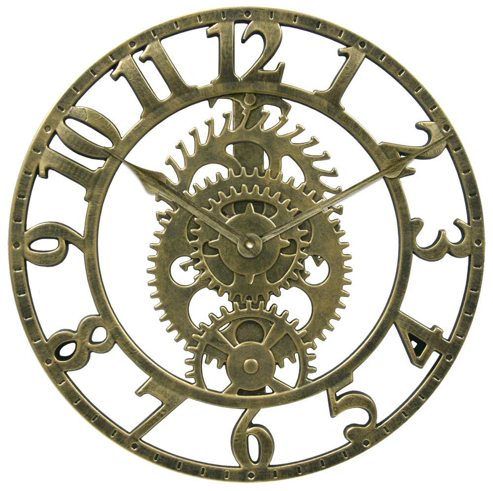 14 inch Gears Clock