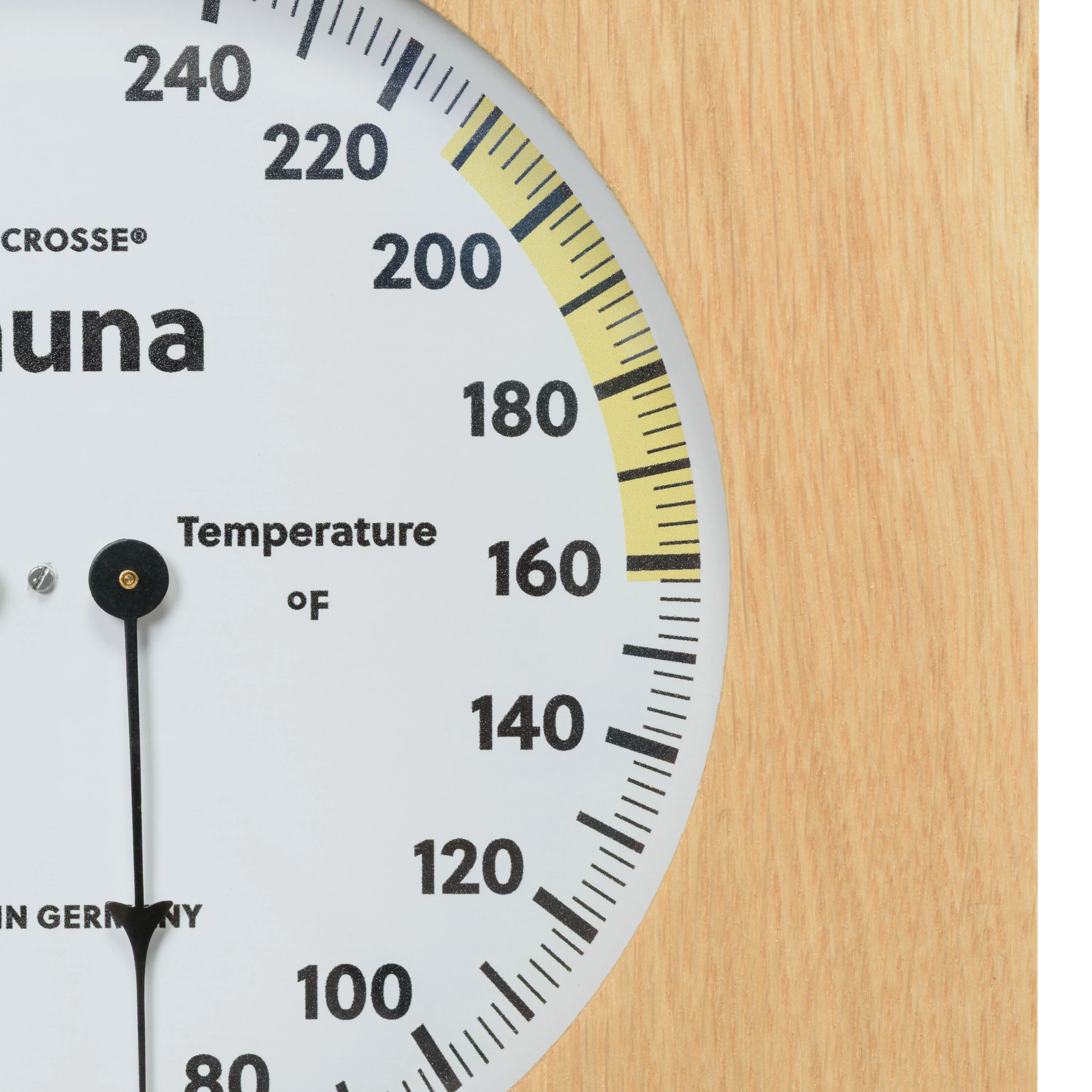 914-620 Sauna Thermometer and Hygrometer - Wood - Image 2