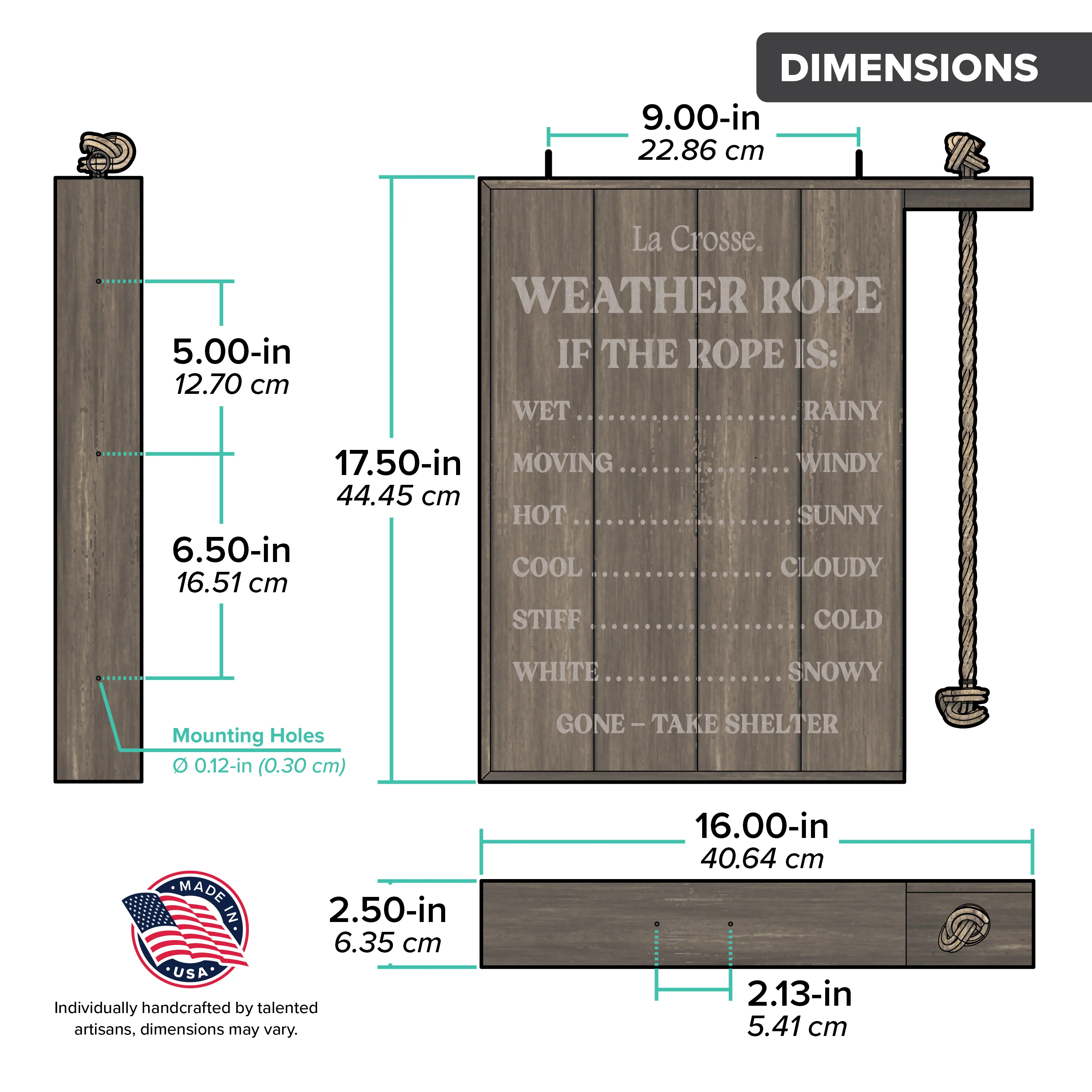 940-5645 Limited Edition Weather Rope - Image 8