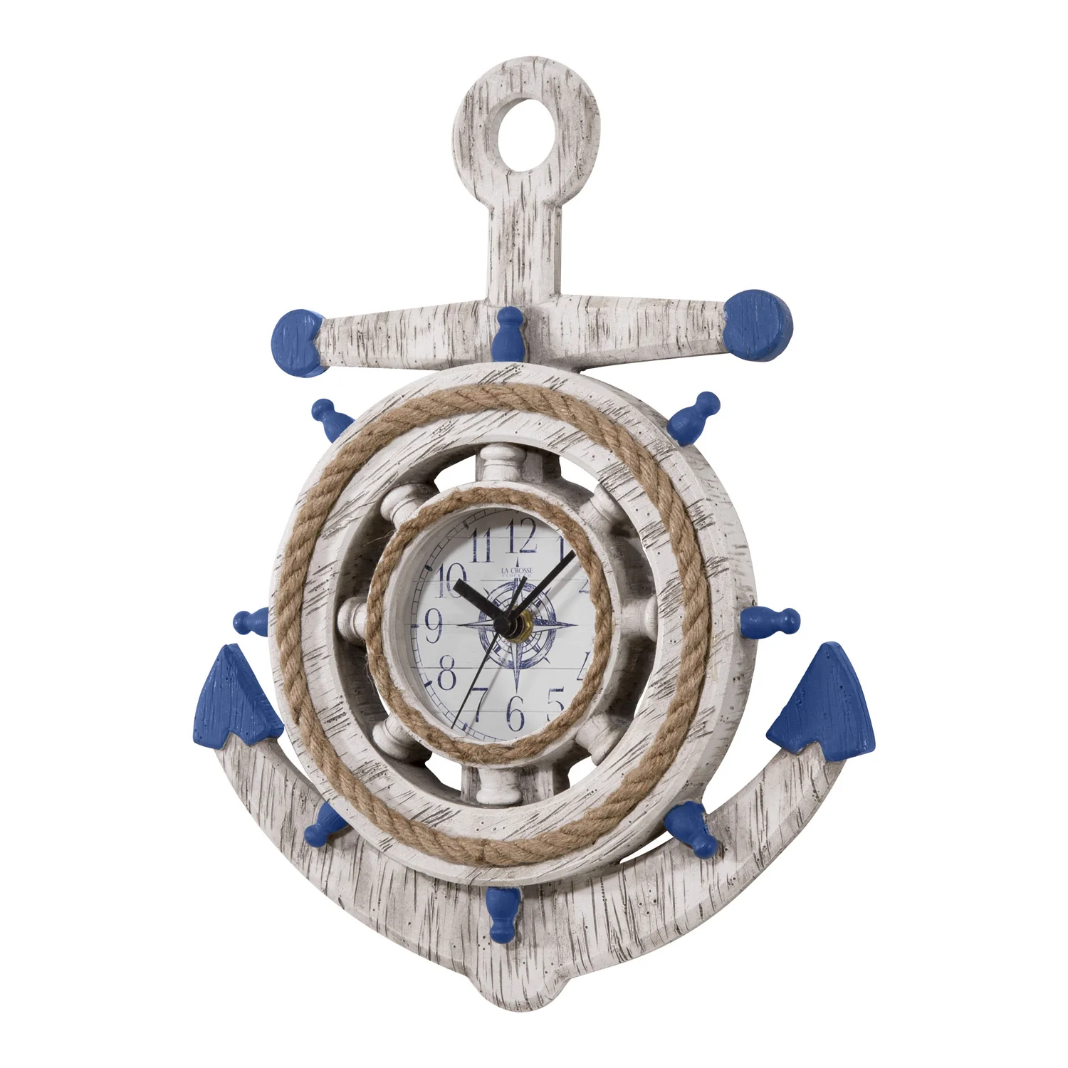 14 in. Anchor Clock - Image 2