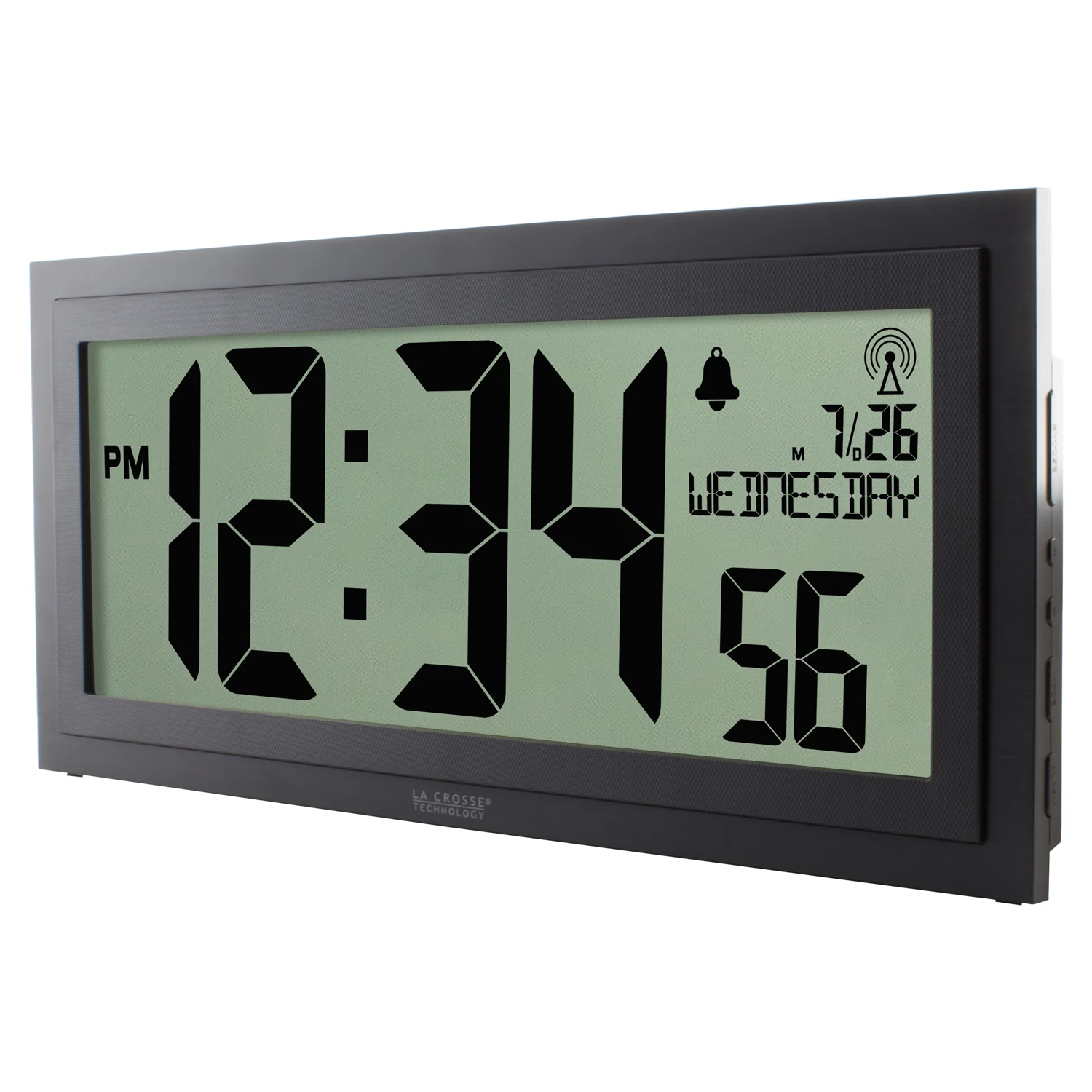 Texturized Atomic Digital Wall Clock - Image 2