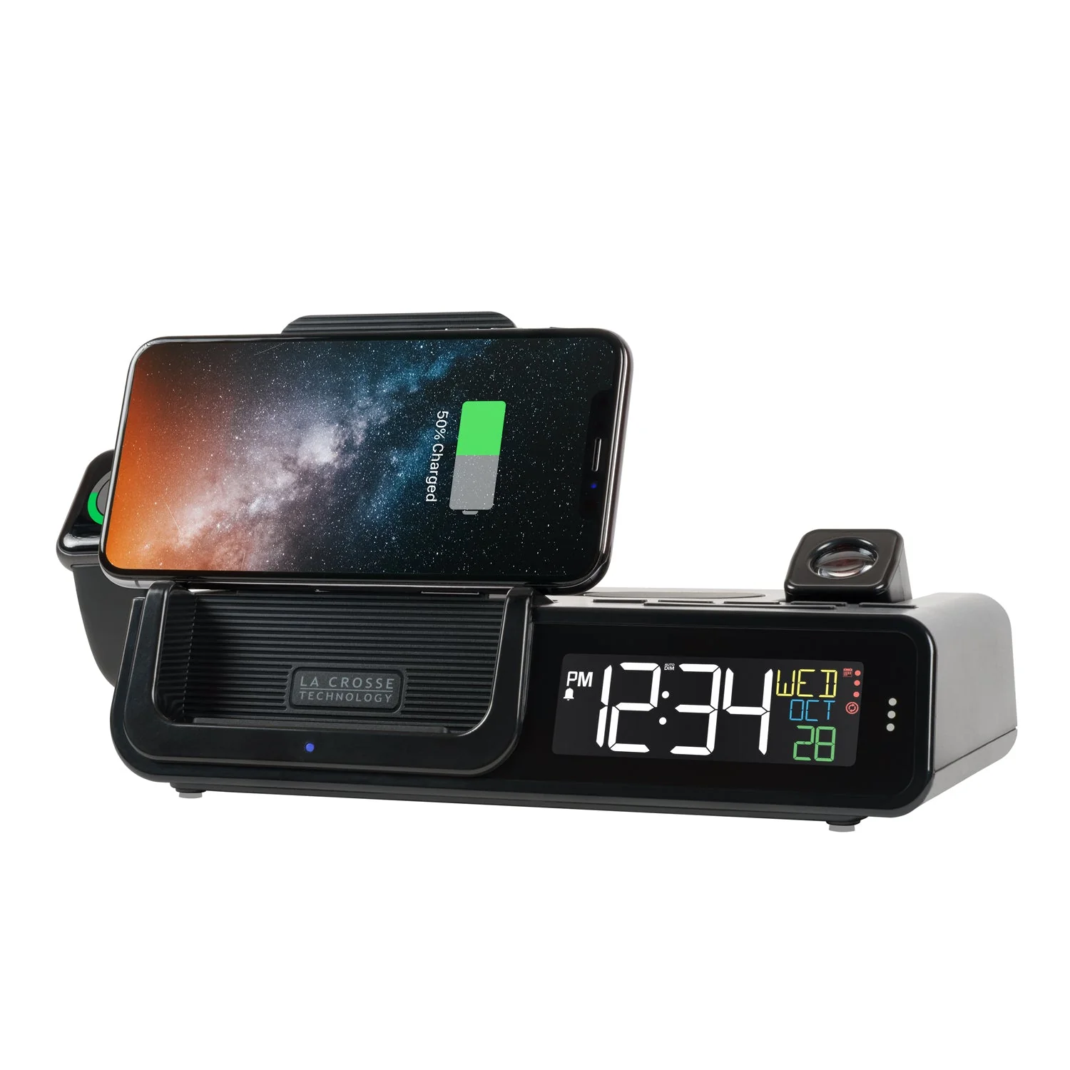C75662-AU Wattz 2.0 Projection Alarm Clock - Image 2
