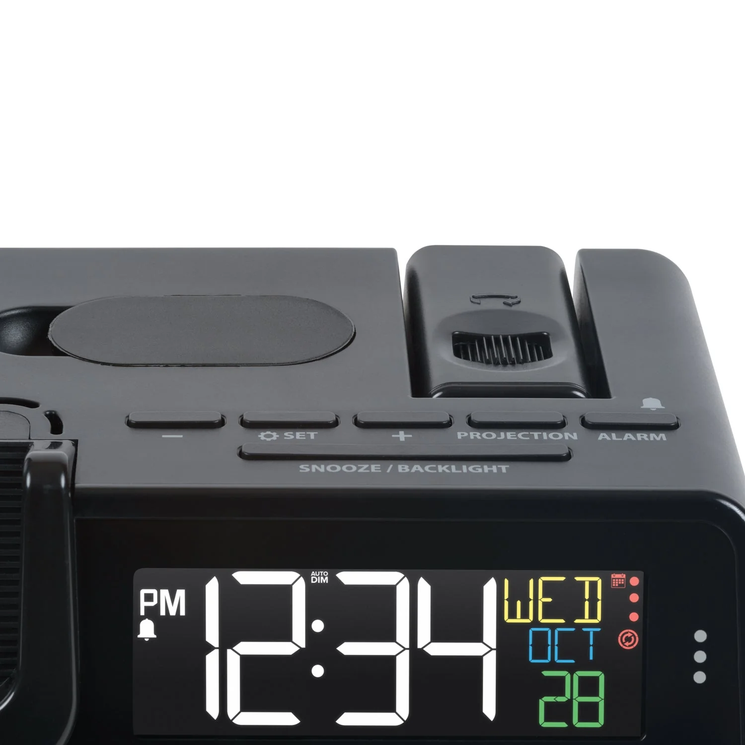 C75662-AU Wattz 2.0 Projection Alarm Clock - Image 3