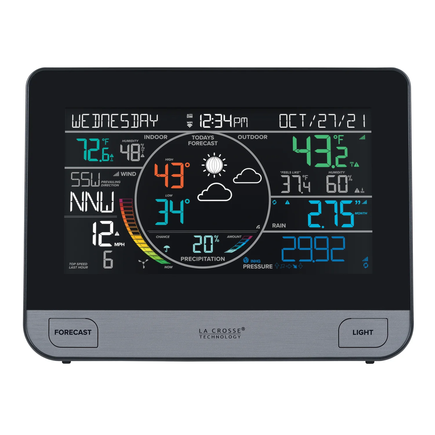C75716 Complete Personal Remote Monitoring Wi-Fi Weather Station
