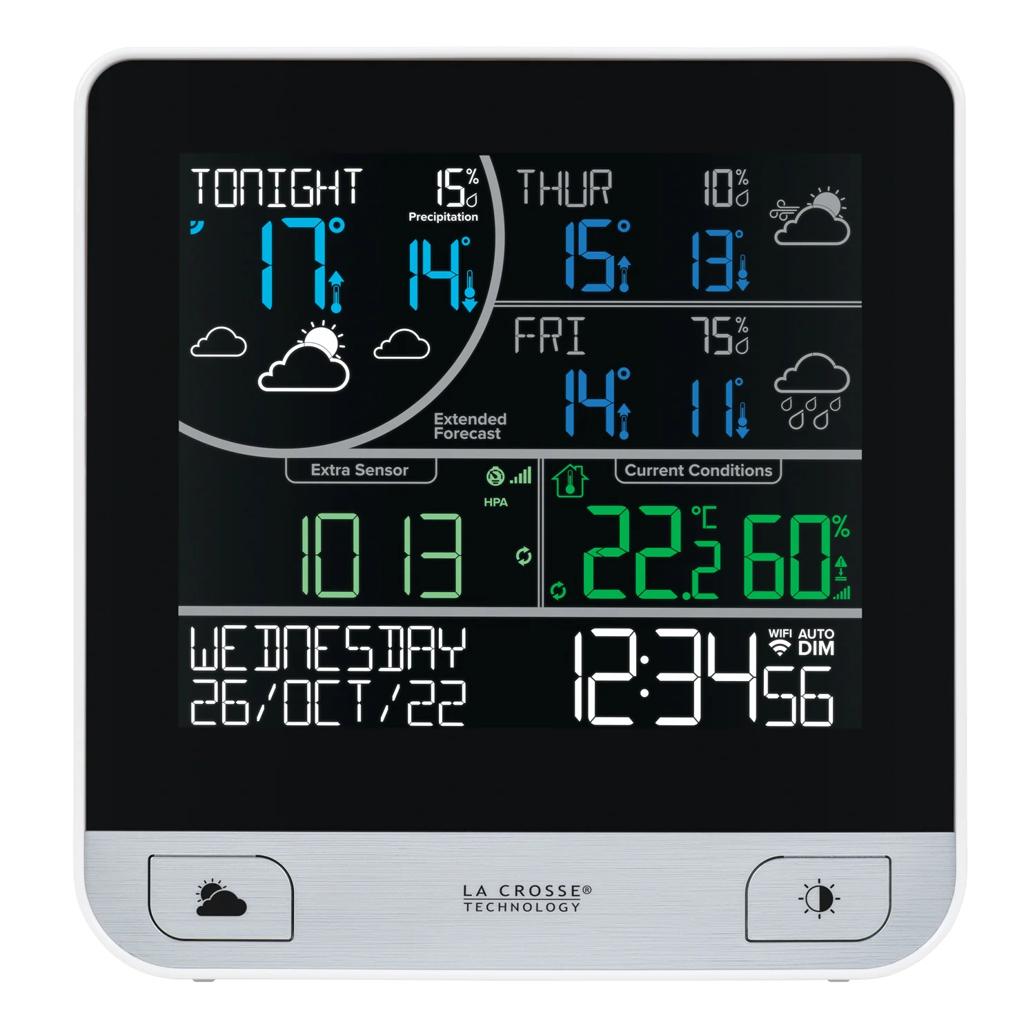 C75730-AU Wi-Fi Multiday Forecast Color Station