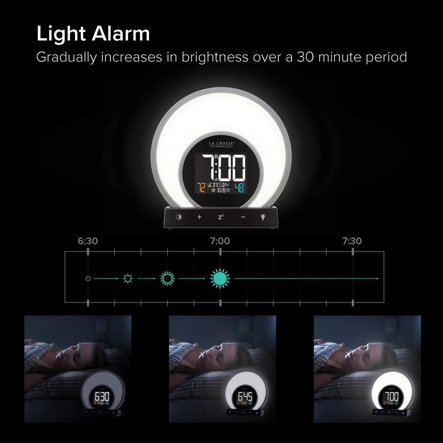 C79141-MX Soluna Light Alarm Clock - Image 4