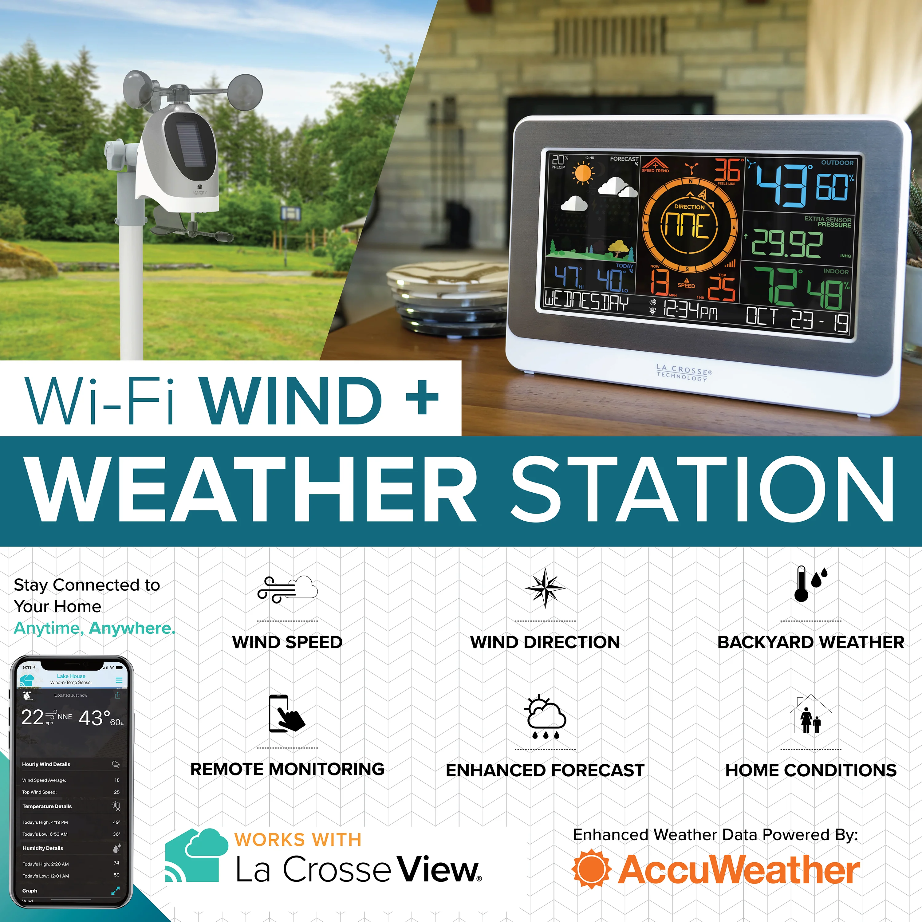 C79790V2 WiFi Wind + Weather Station - Image 10