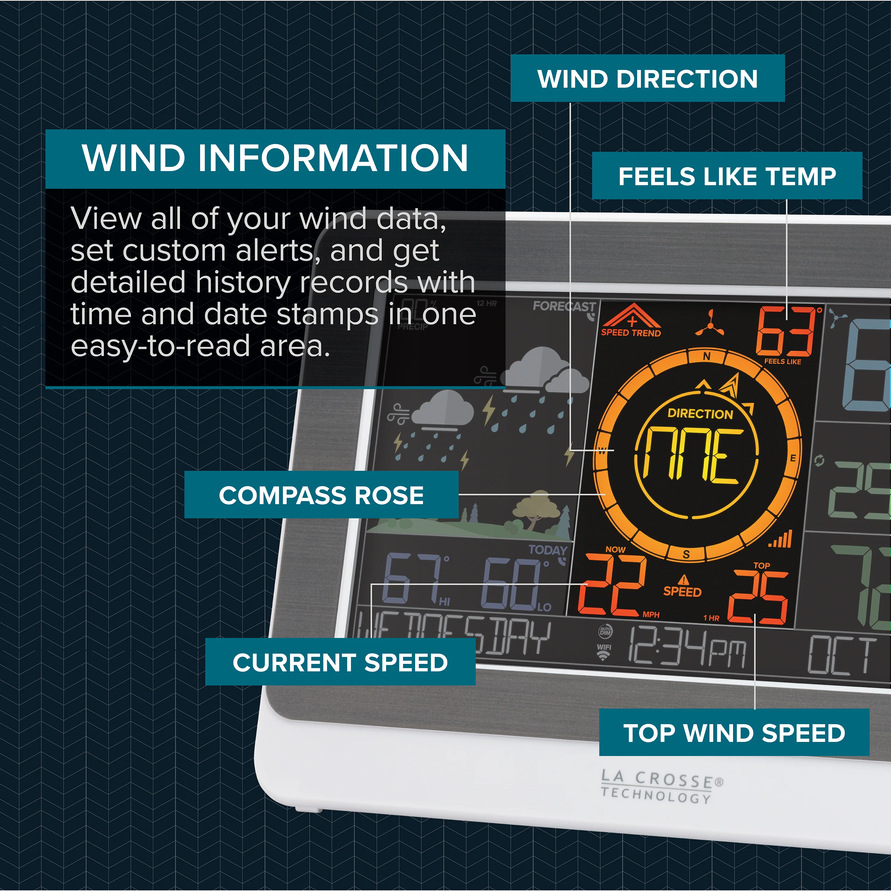 C79790V2 WiFi Wind + Weather Station - Image 6