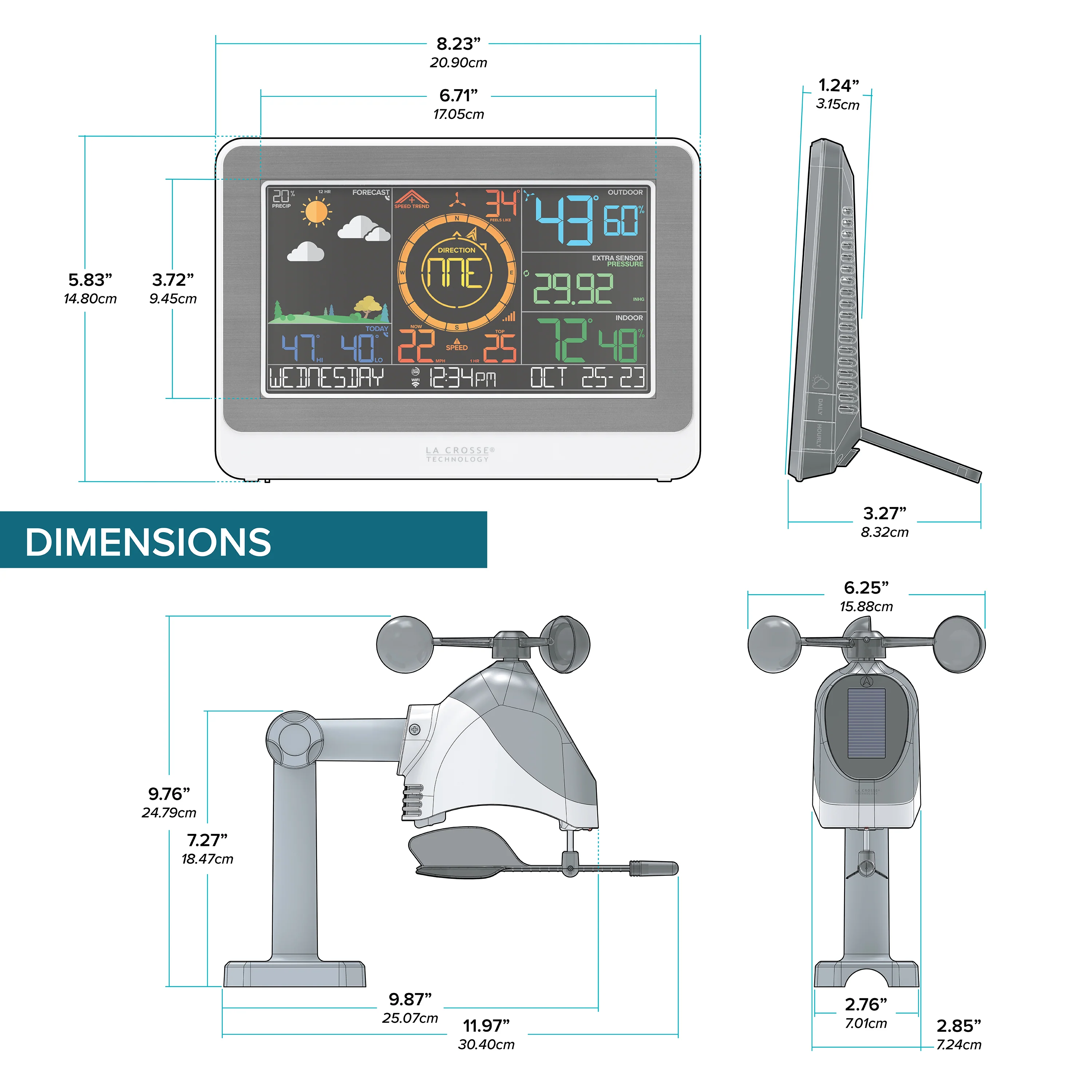 C79790V2 WiFi Wind + Weather Station - Image 9