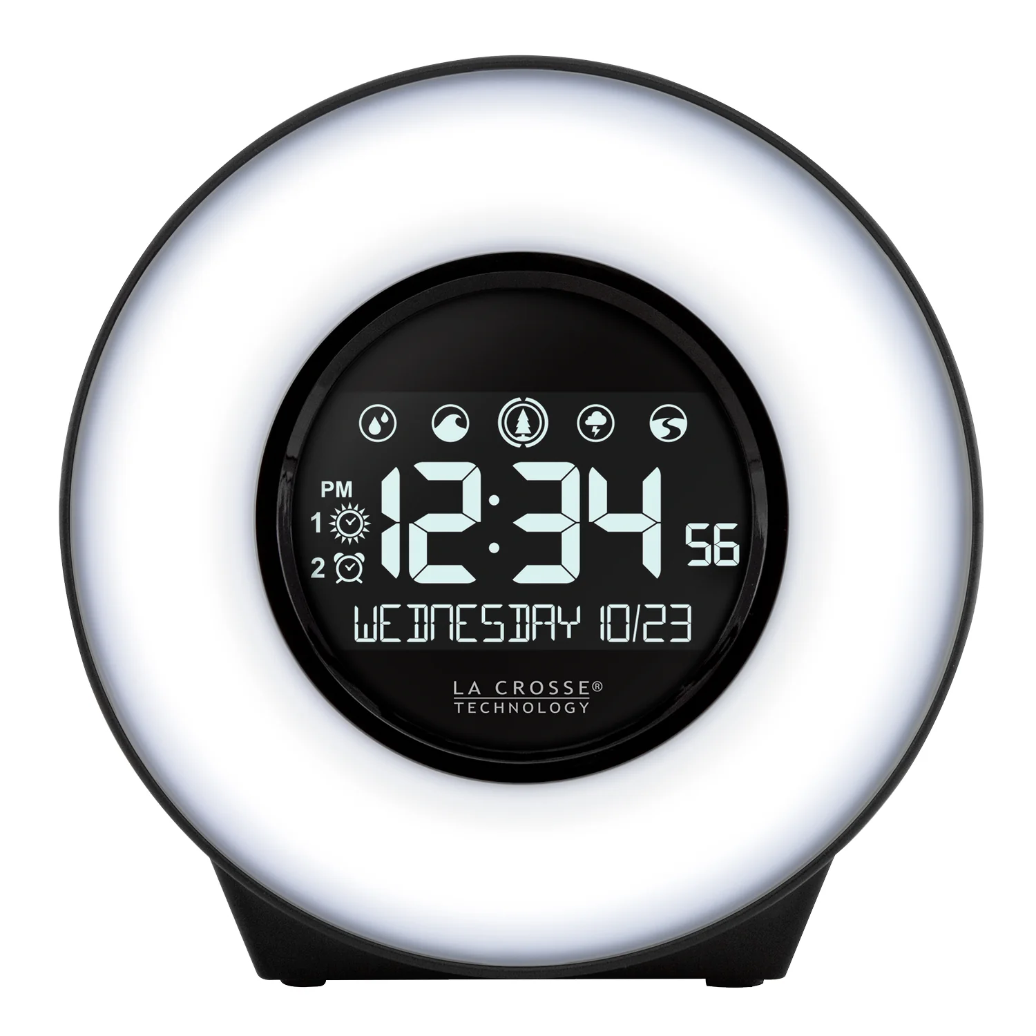 C83117-AU Mood Light and Nature Sound Alarm Clock - Image 6