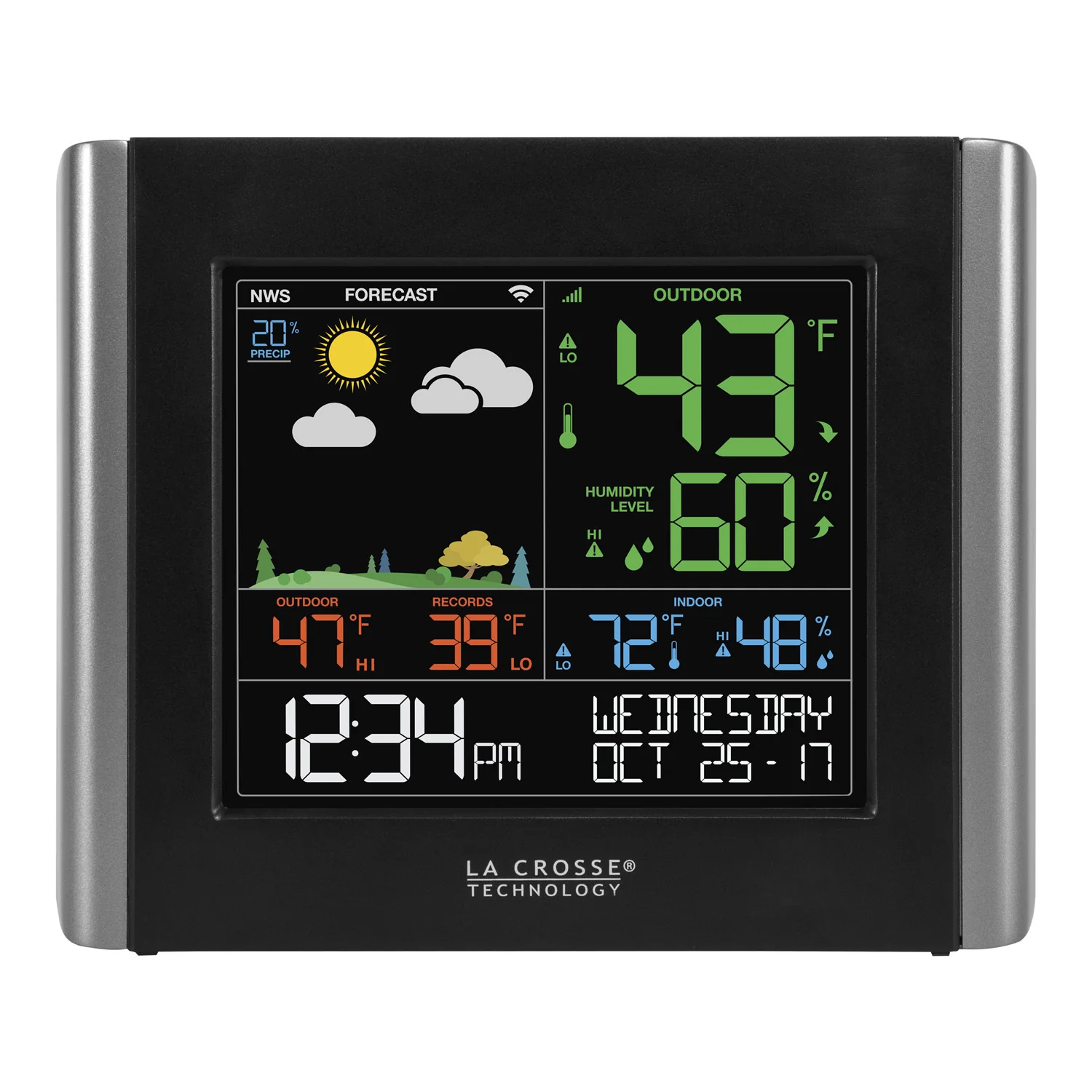 C84343 Remote Monitoring Color Weather Station