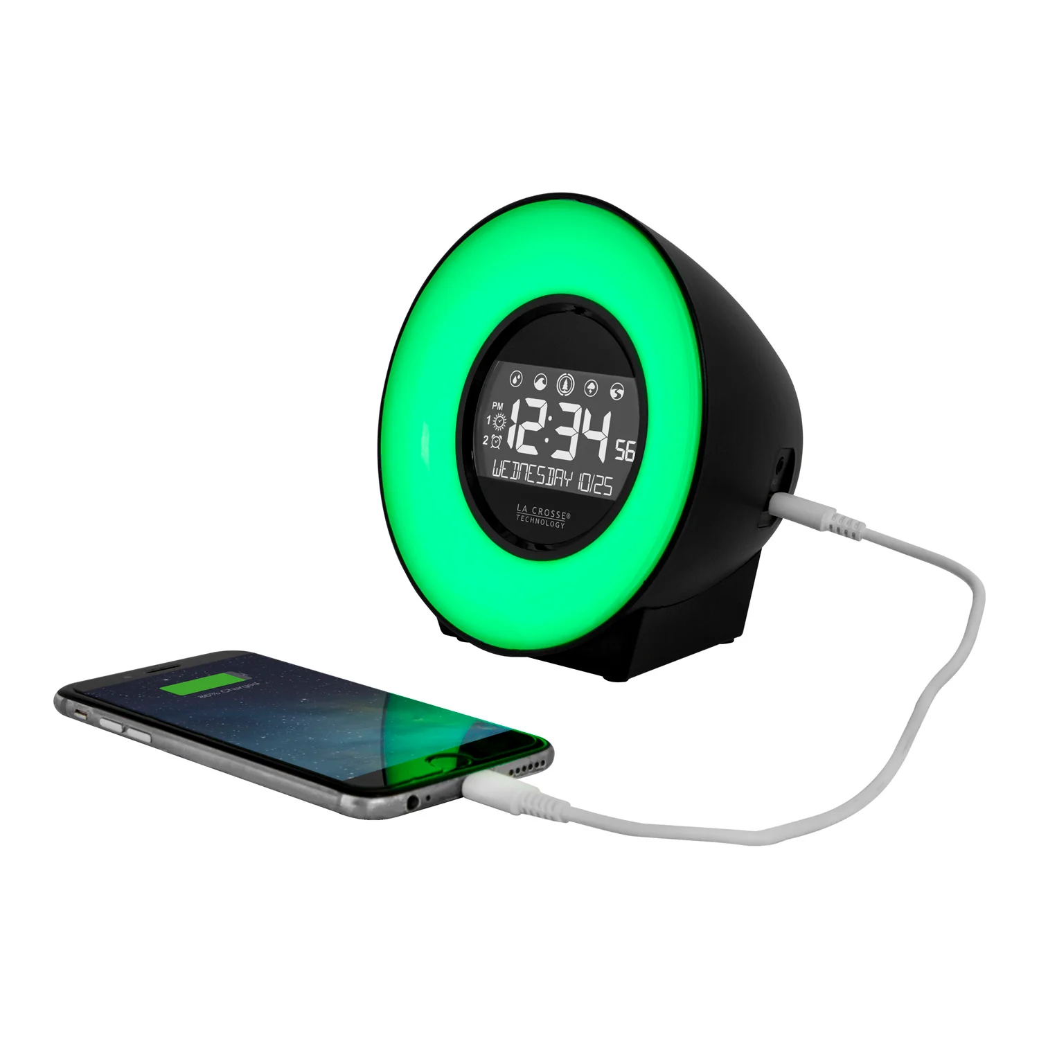 Mood Light and Nature Sound Alarm Clock - Image 9