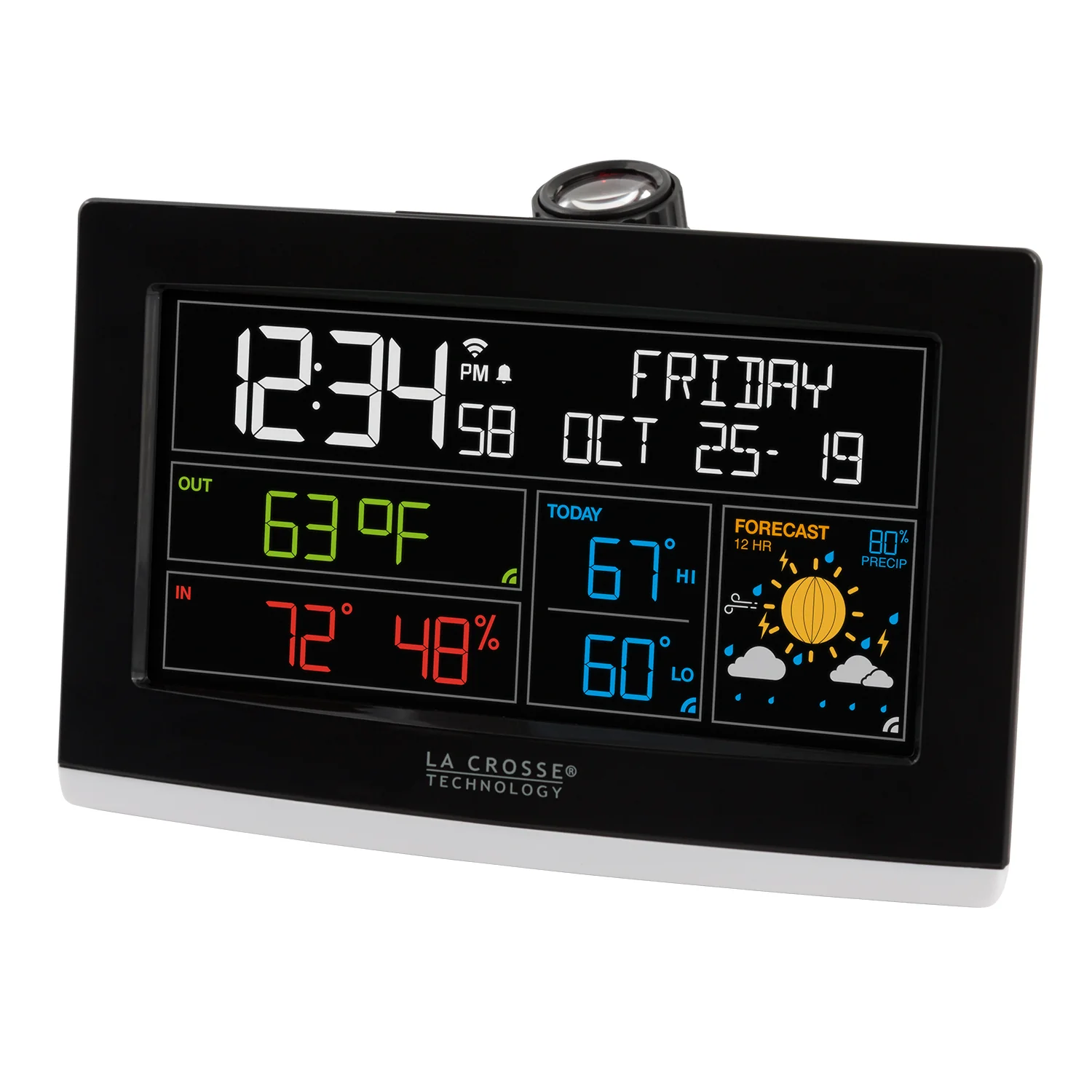 CA81199 WiFi Projection Alarm Clock - Image 2
