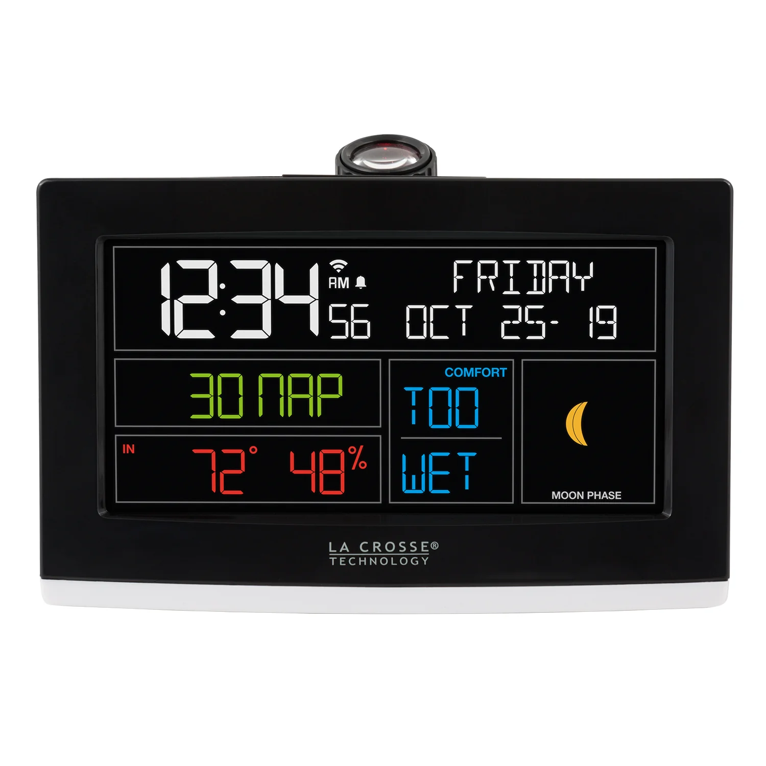 CA81199 WiFi Projection Alarm Clock - Image 7