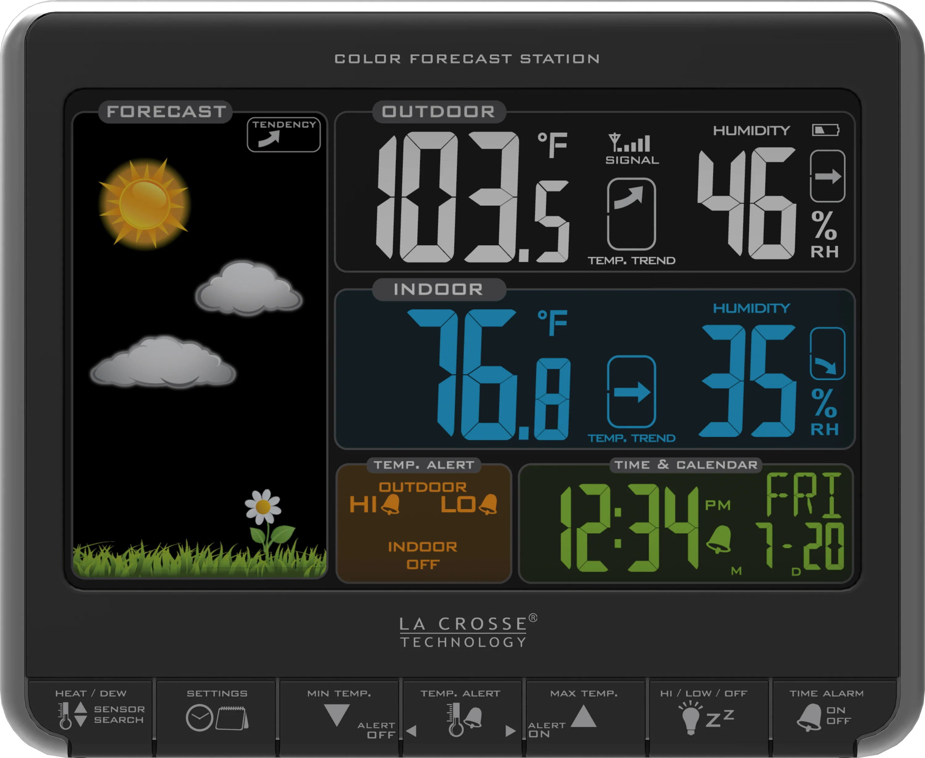 Wireless Color Forecast Station