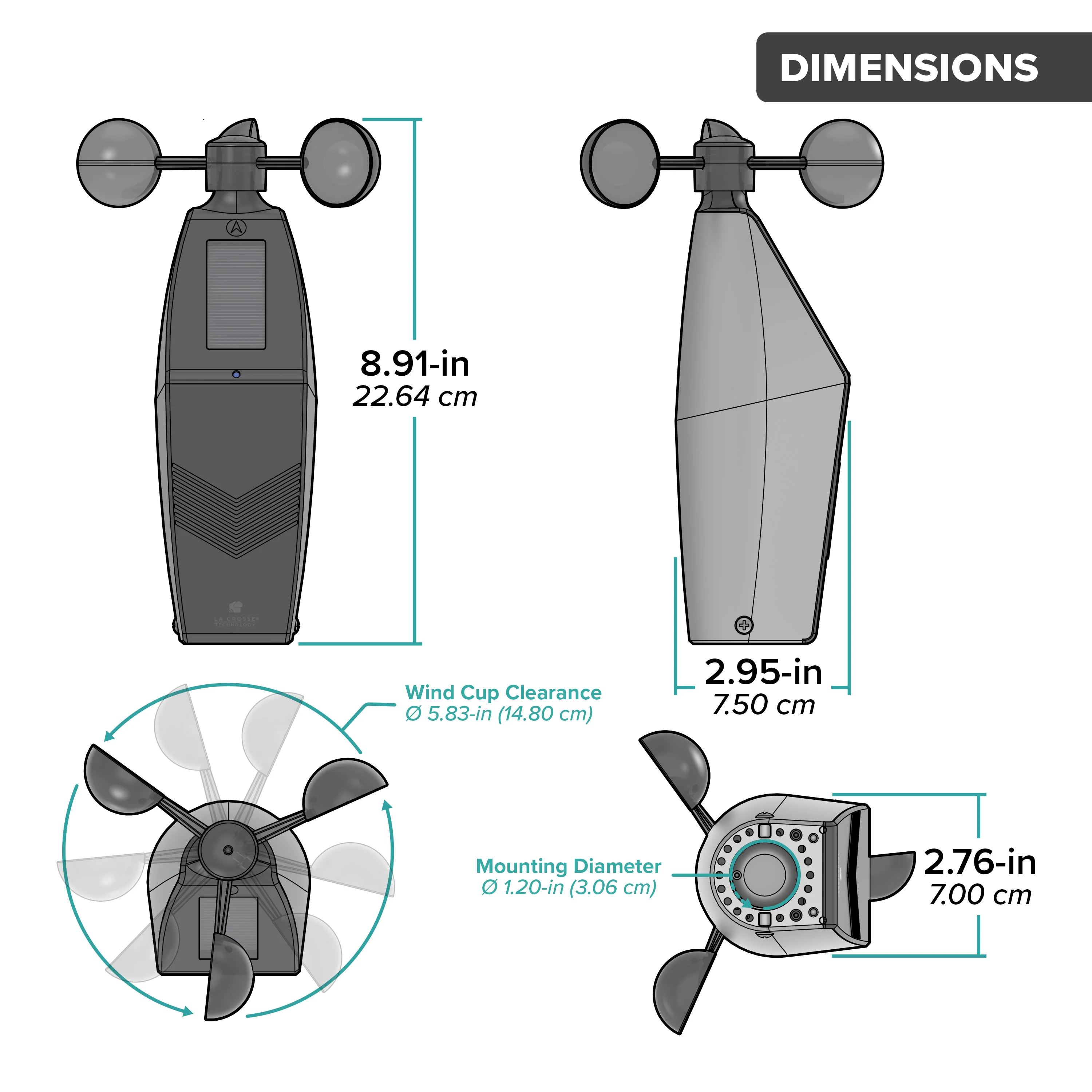 LTV-W3 Glide Pro Wind Sensor - Image 8