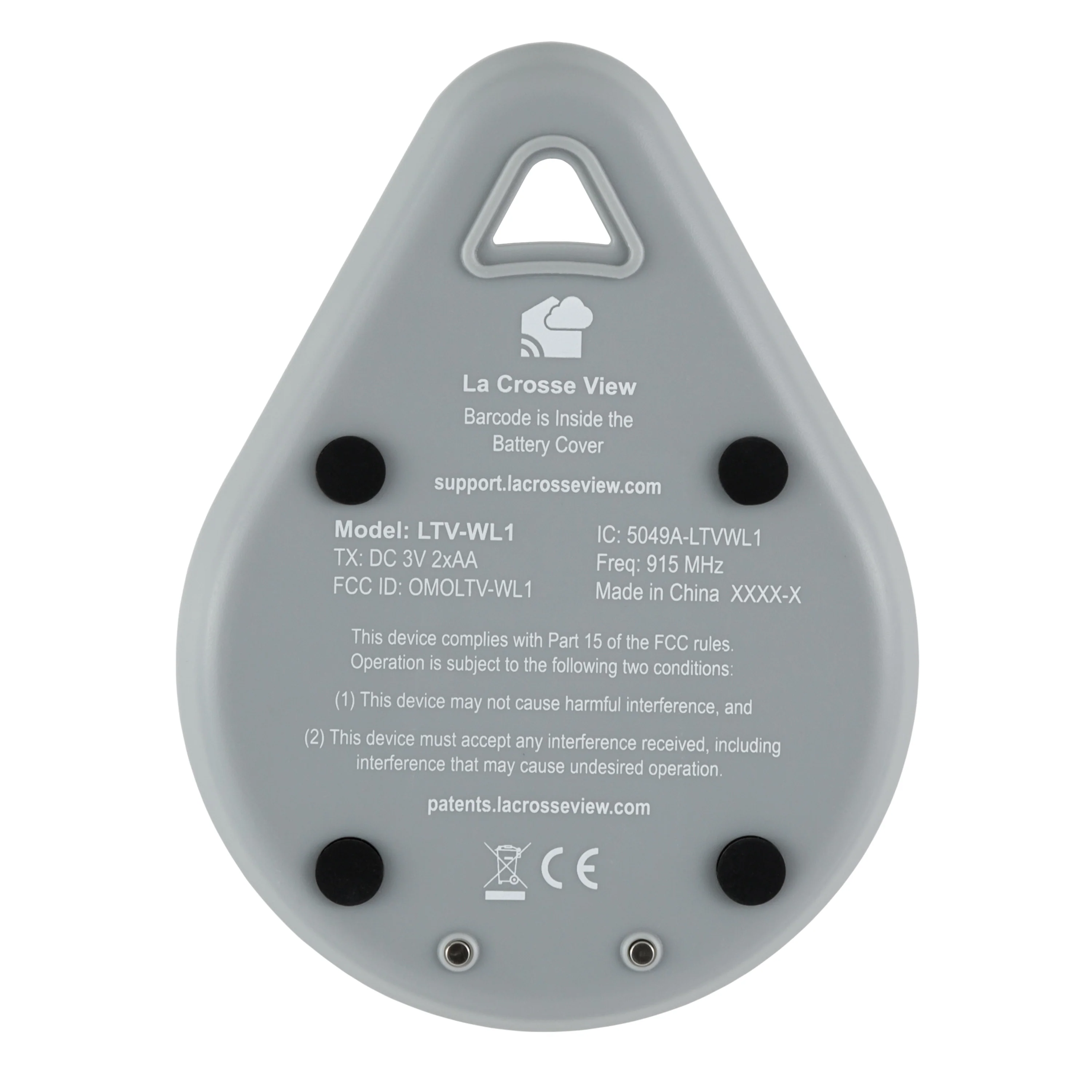 LTV-WL1-2 Water Leak and Temperature Sensor - 2 pack - Image 6