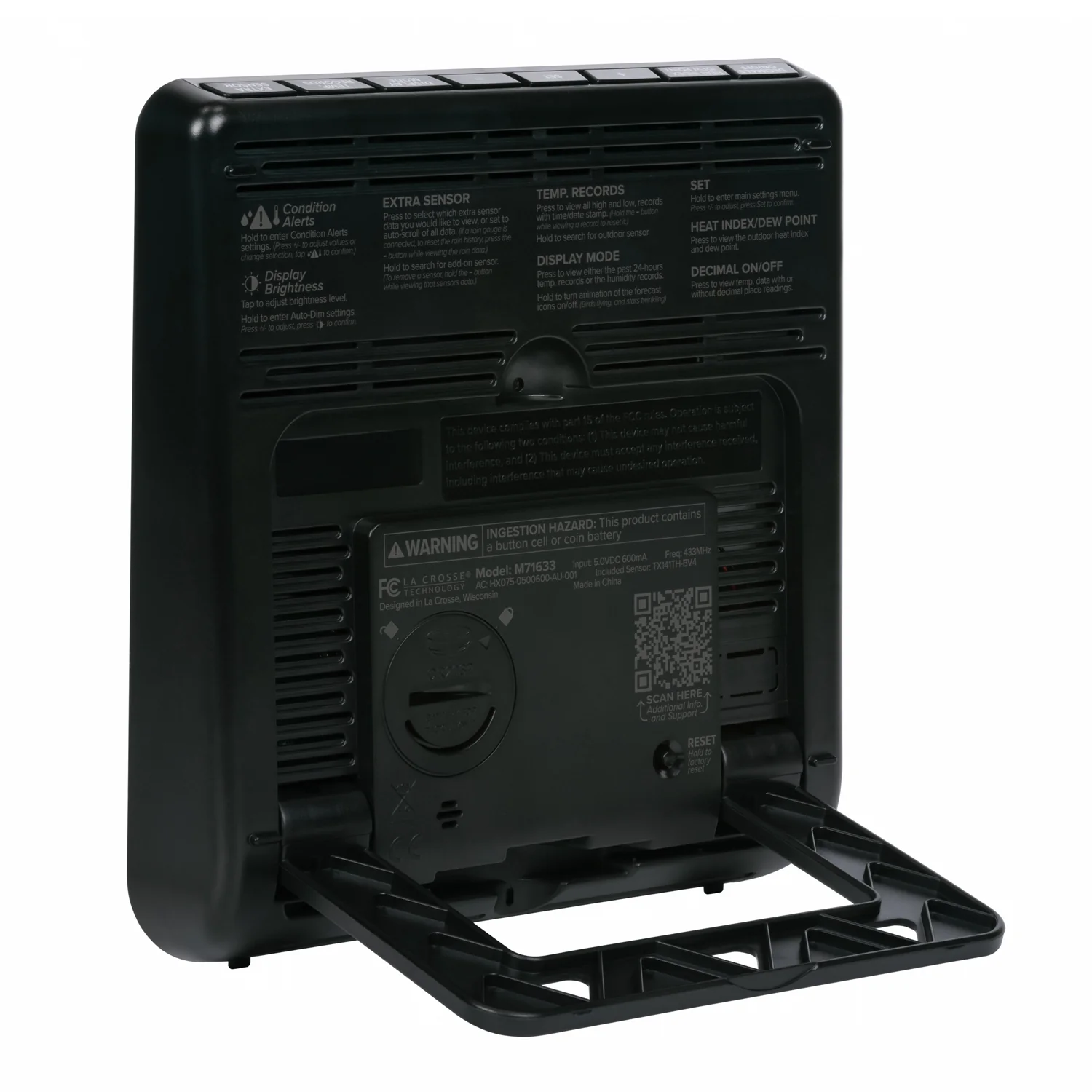 M71633 Wireless Color Weather Station - Image 7