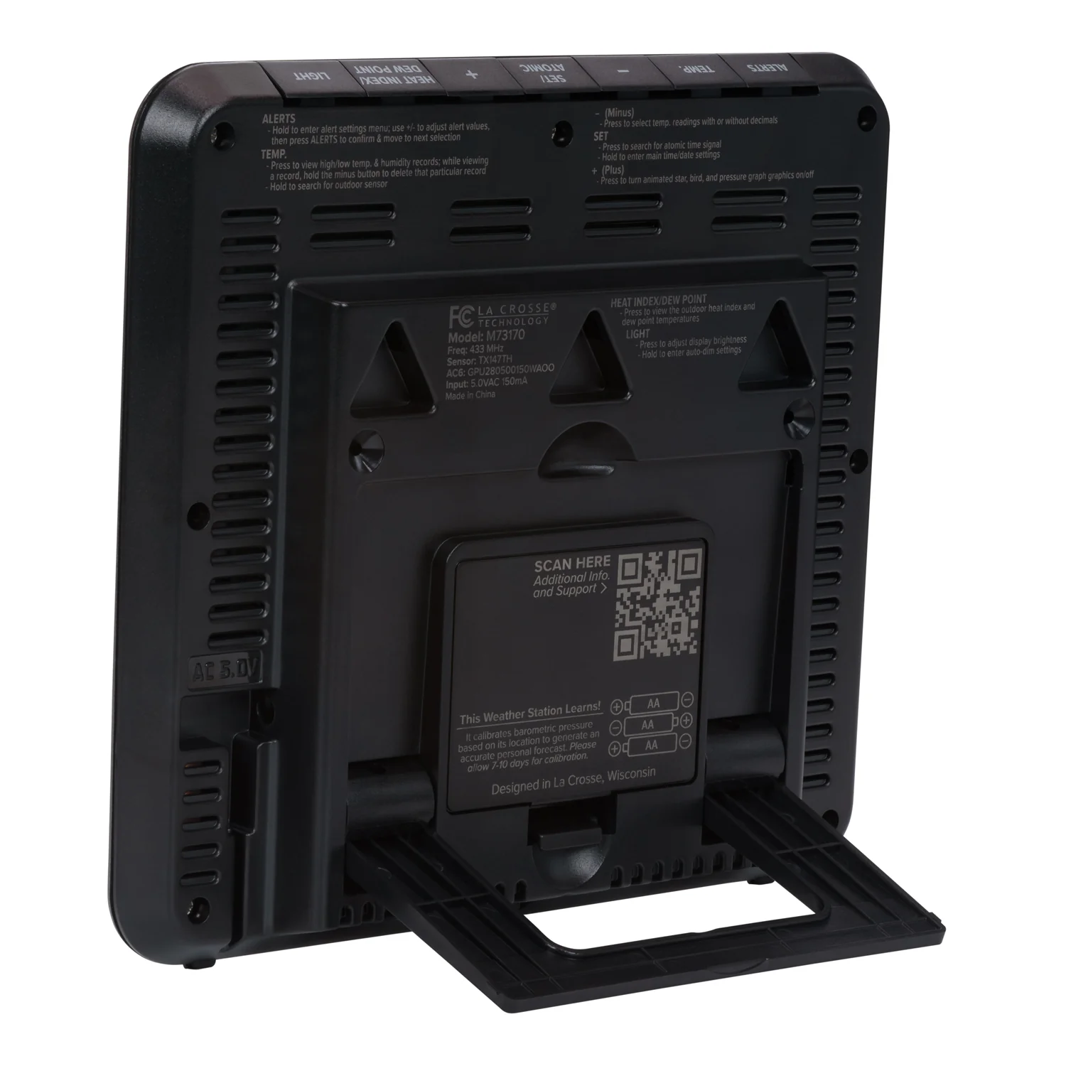 M73170 Wireless Color Weather Station - Image 5