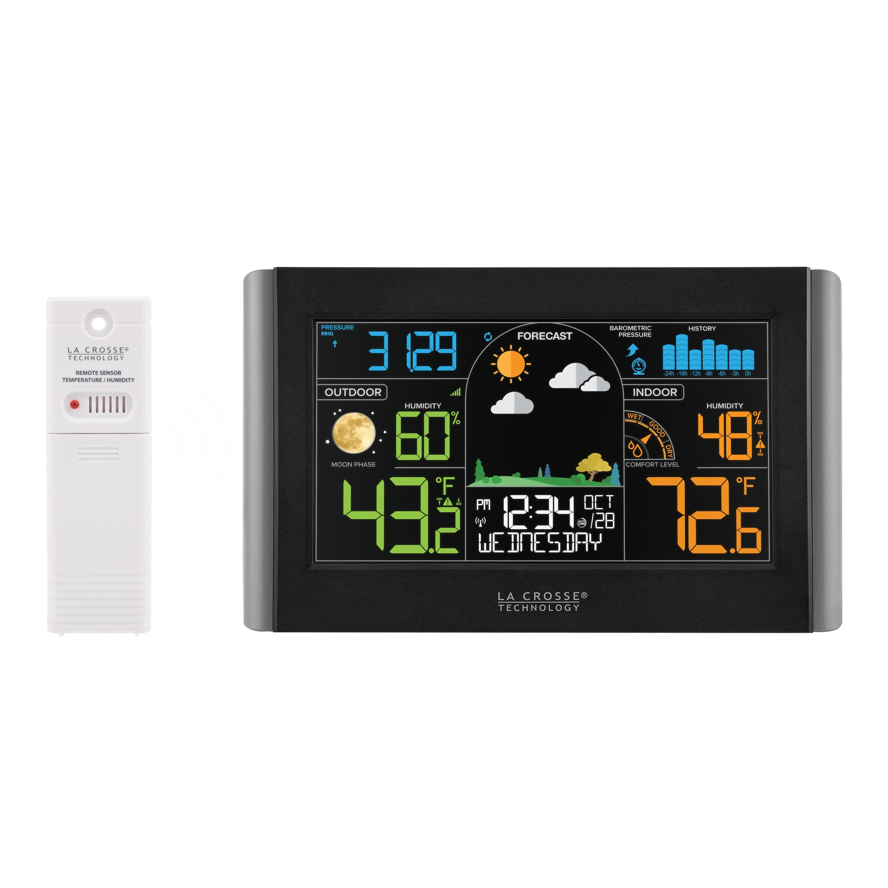 M74863 Wireless Color Weather Station - Image 2