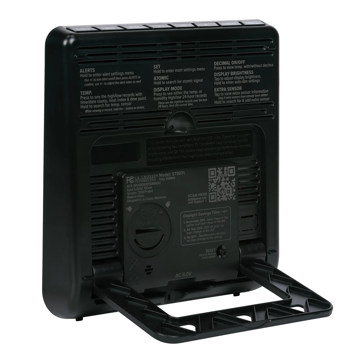 S73071 Wireless Color Weather Station - Image 4