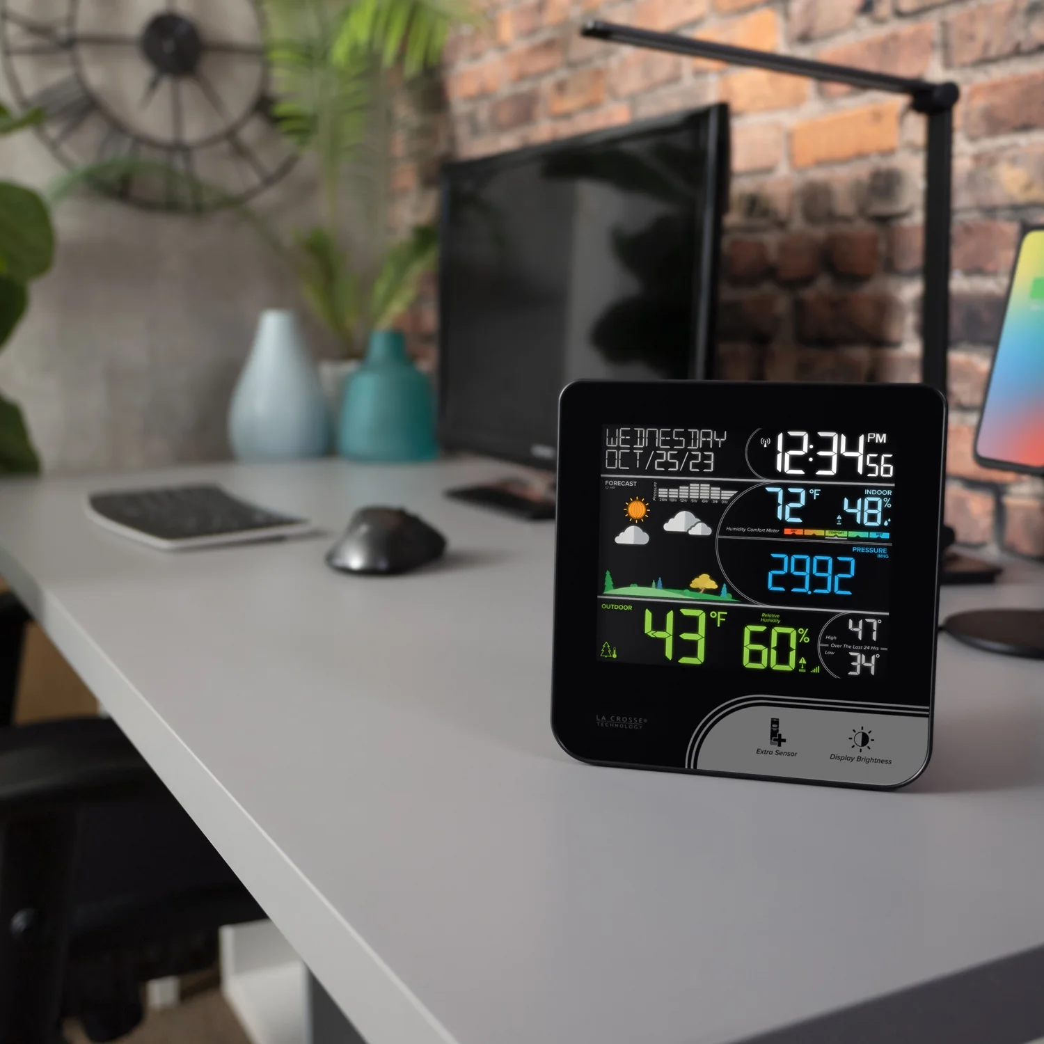 S73071 Wireless Color Weather Station - Image 6