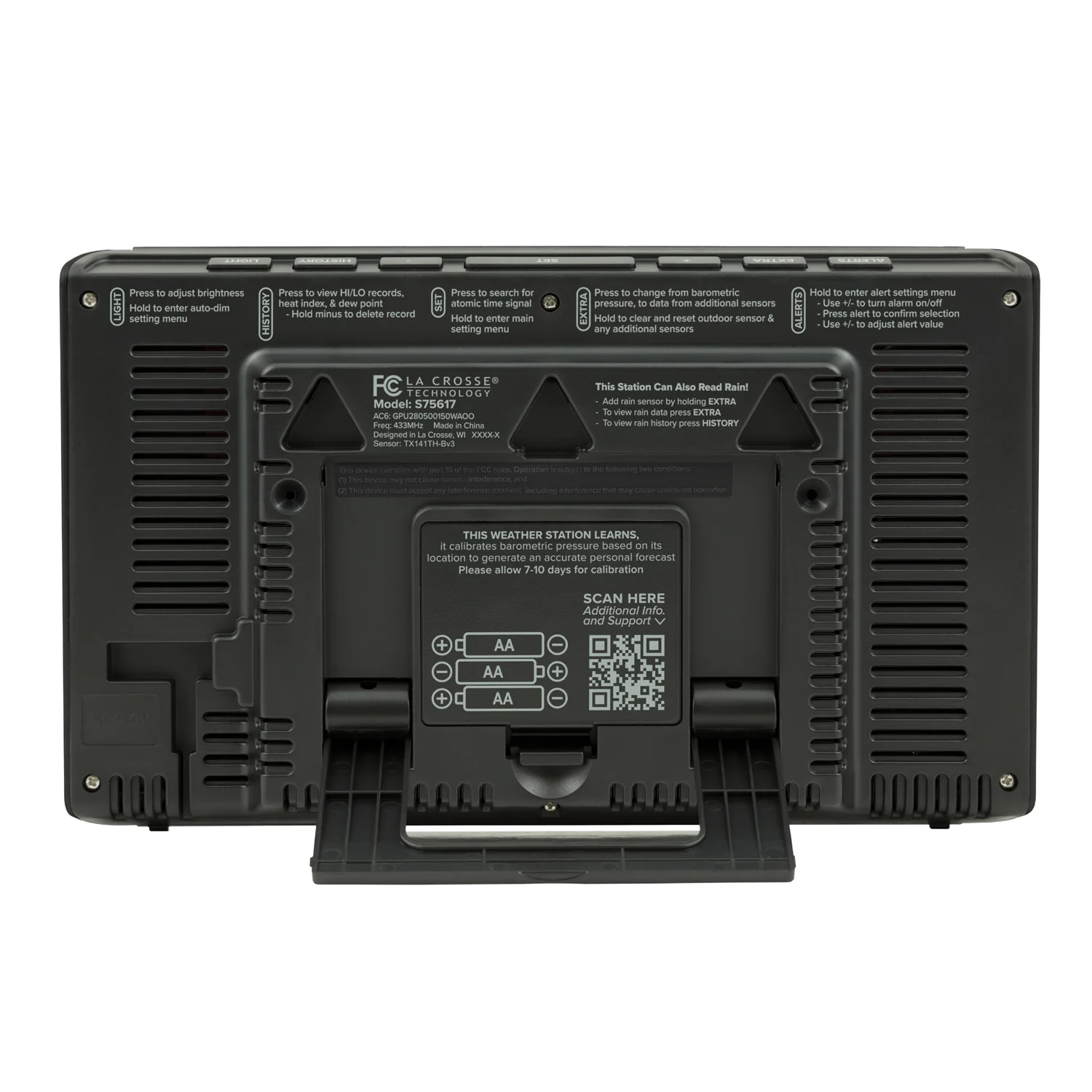S75617 Wireless Color Weather Station - Image 4
