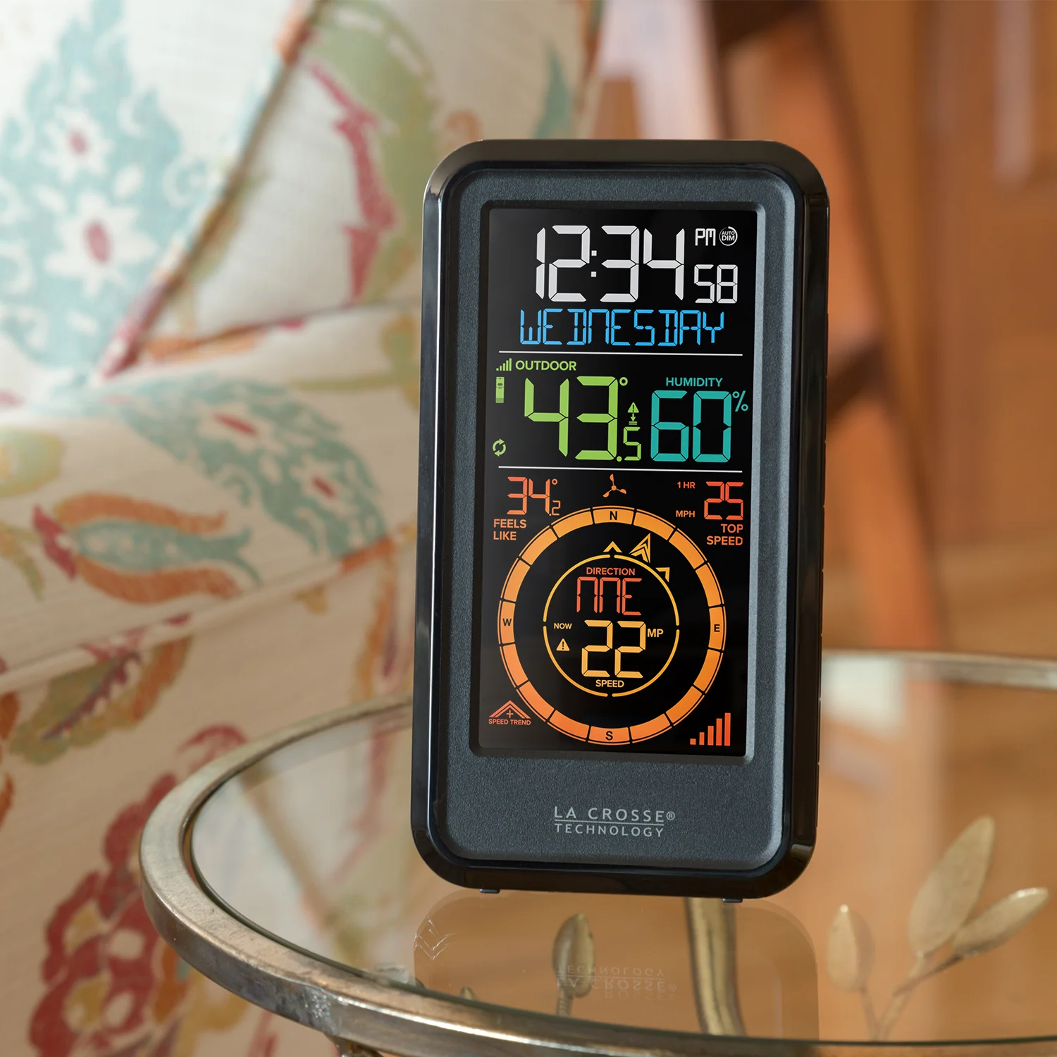 S81120 Wireless Weather Station with Temperature, Wind, & Humidity - Image 4