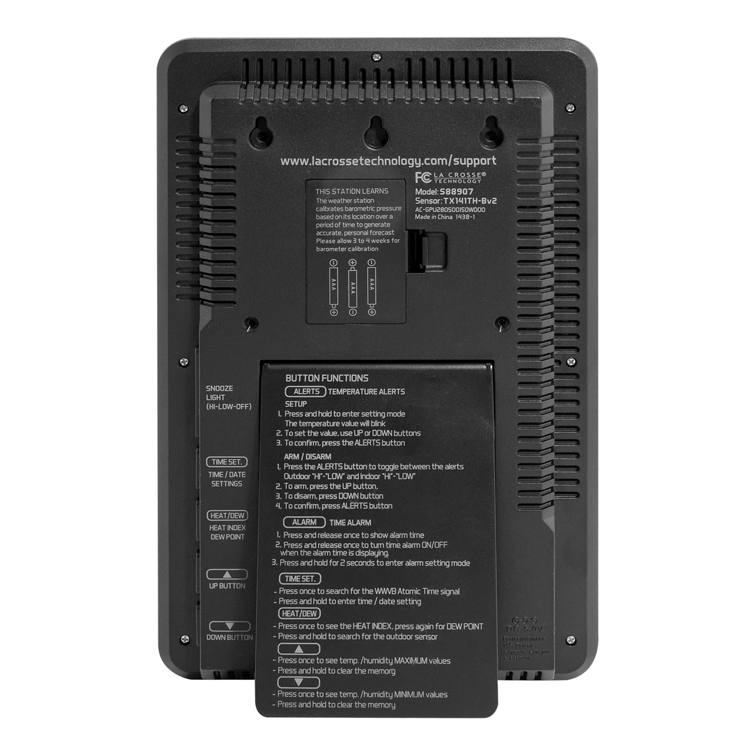 Wireless Color Weather Station - Image 5