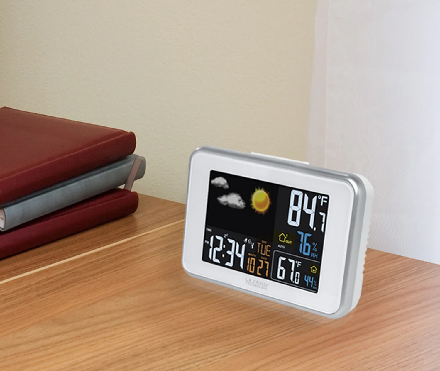 Wireless Color Weather Station with USB Charging - Image 3
