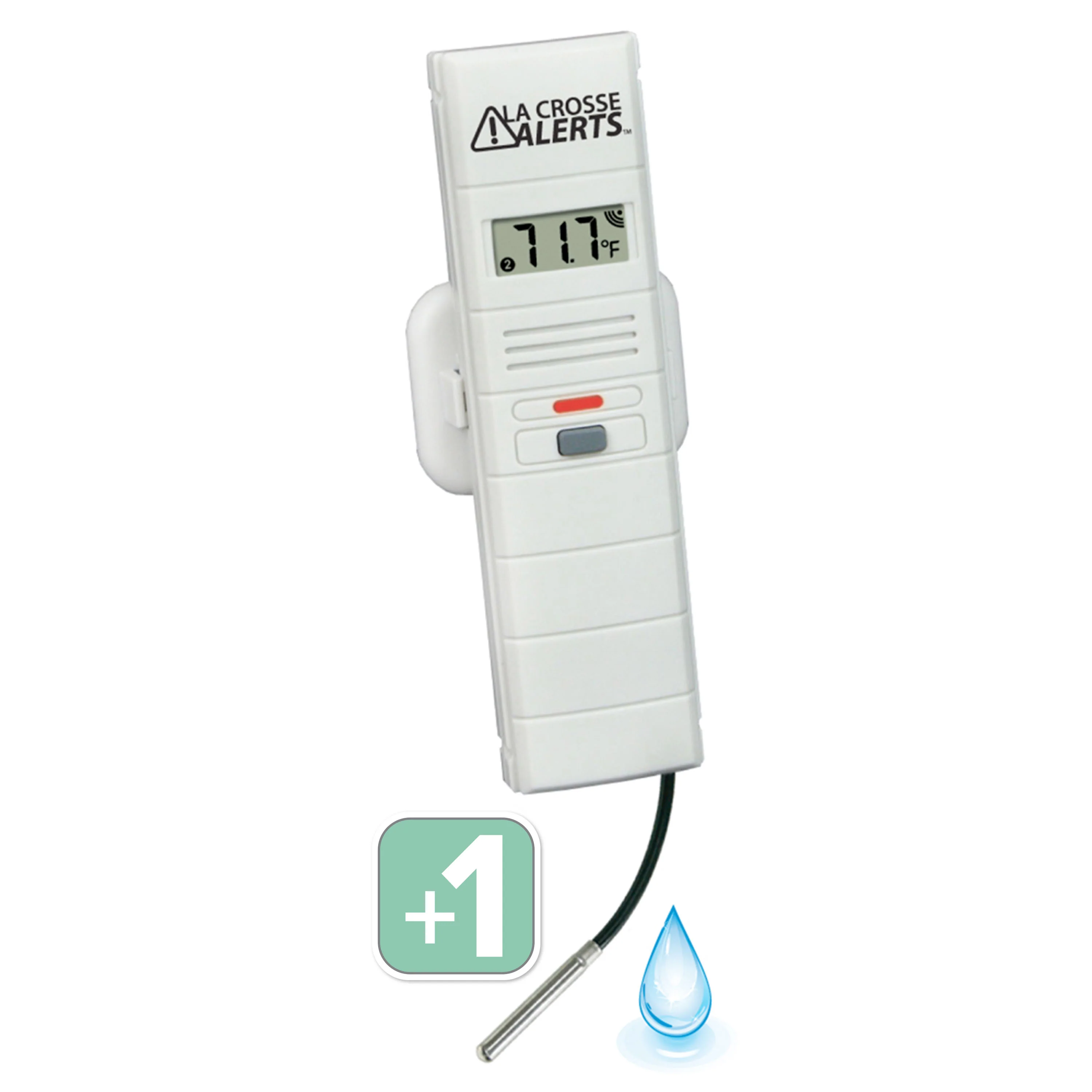 Add-On Temp/Humidity Sensor with Wet Temp Probe for La Crosse Alerts Mobile System