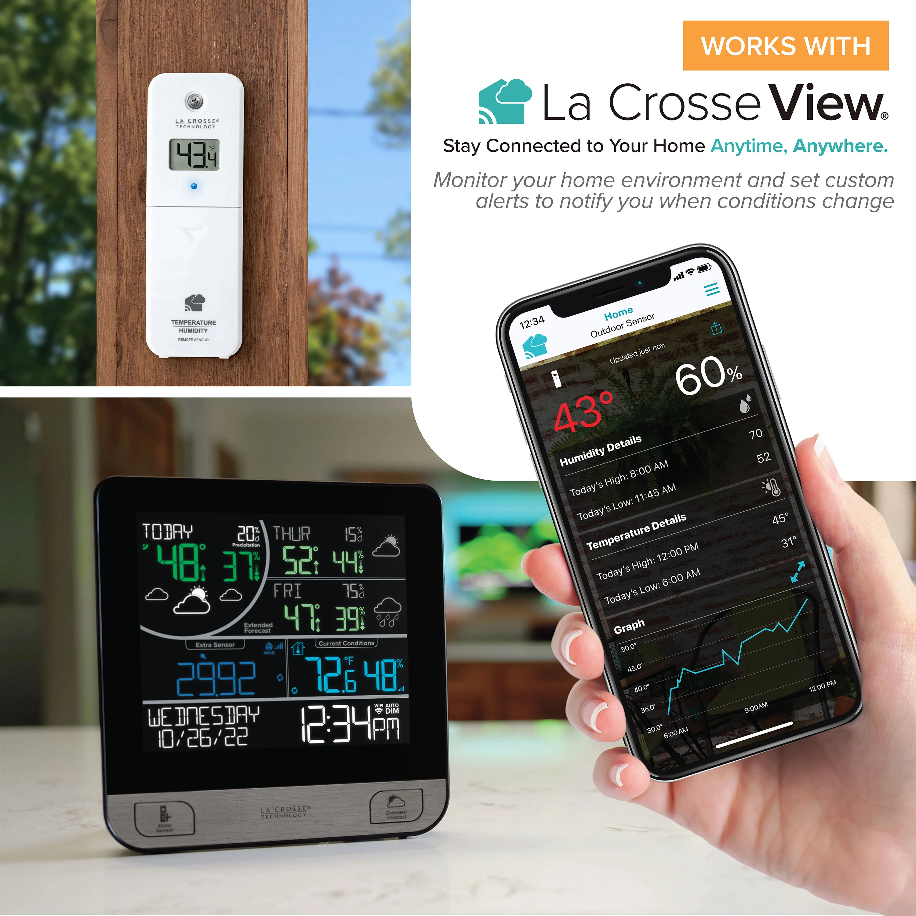 V16 Wi-Fi Multi-Day Forecast Station with Bonus Display - Image 6