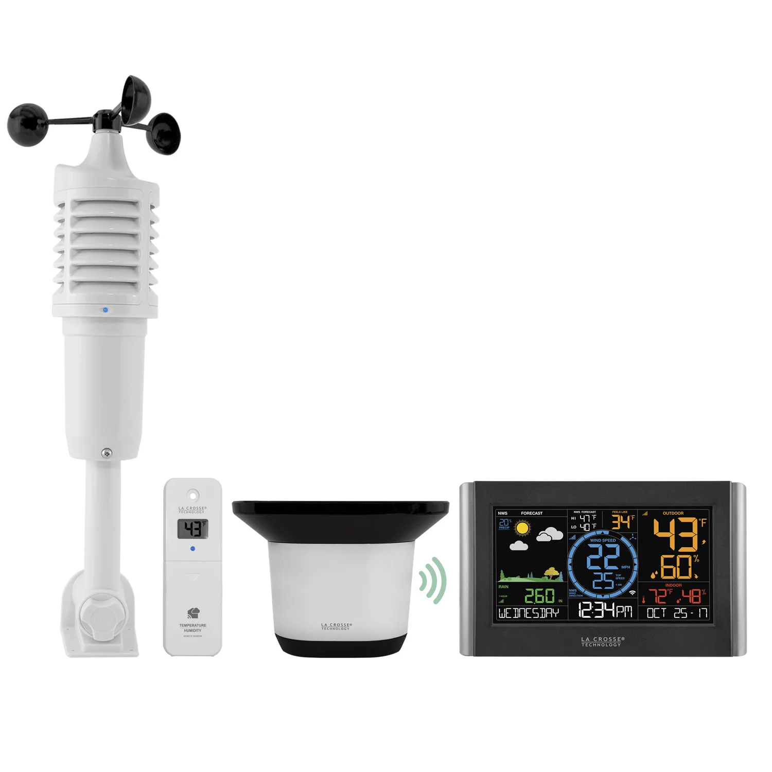 V22-WRTH Complete Personal Remote Monitoring Weather Station - Image 3