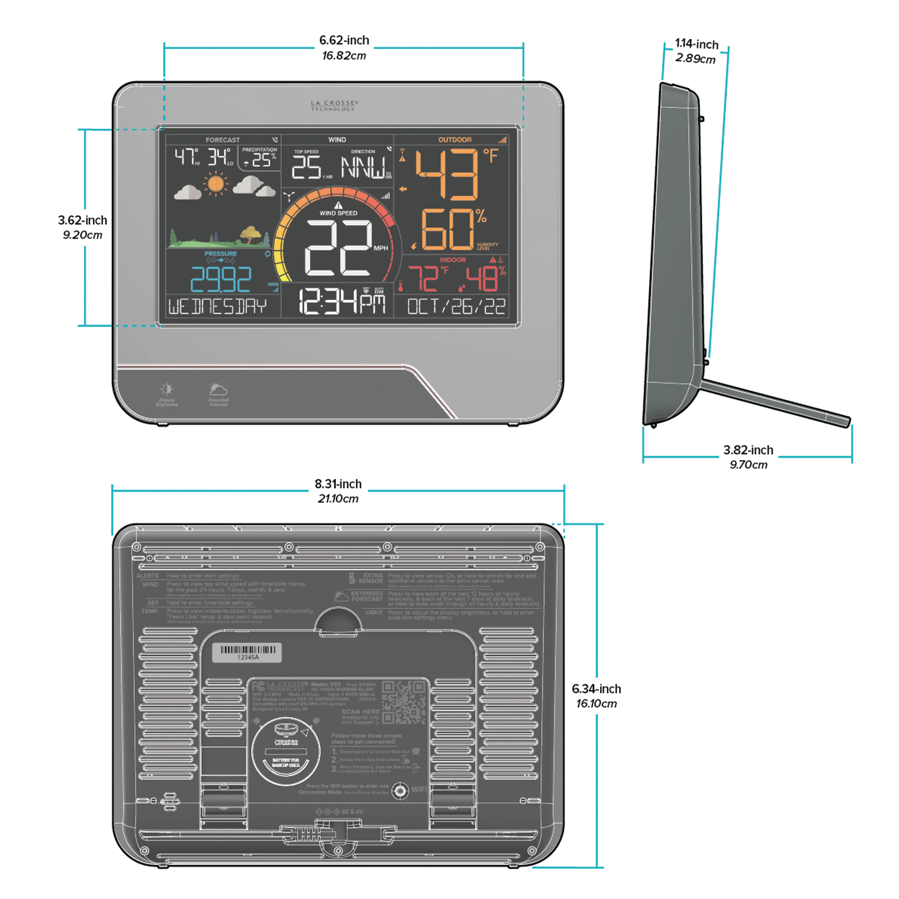 V23-WTH Color Wind Speed and Weather System - Image 10