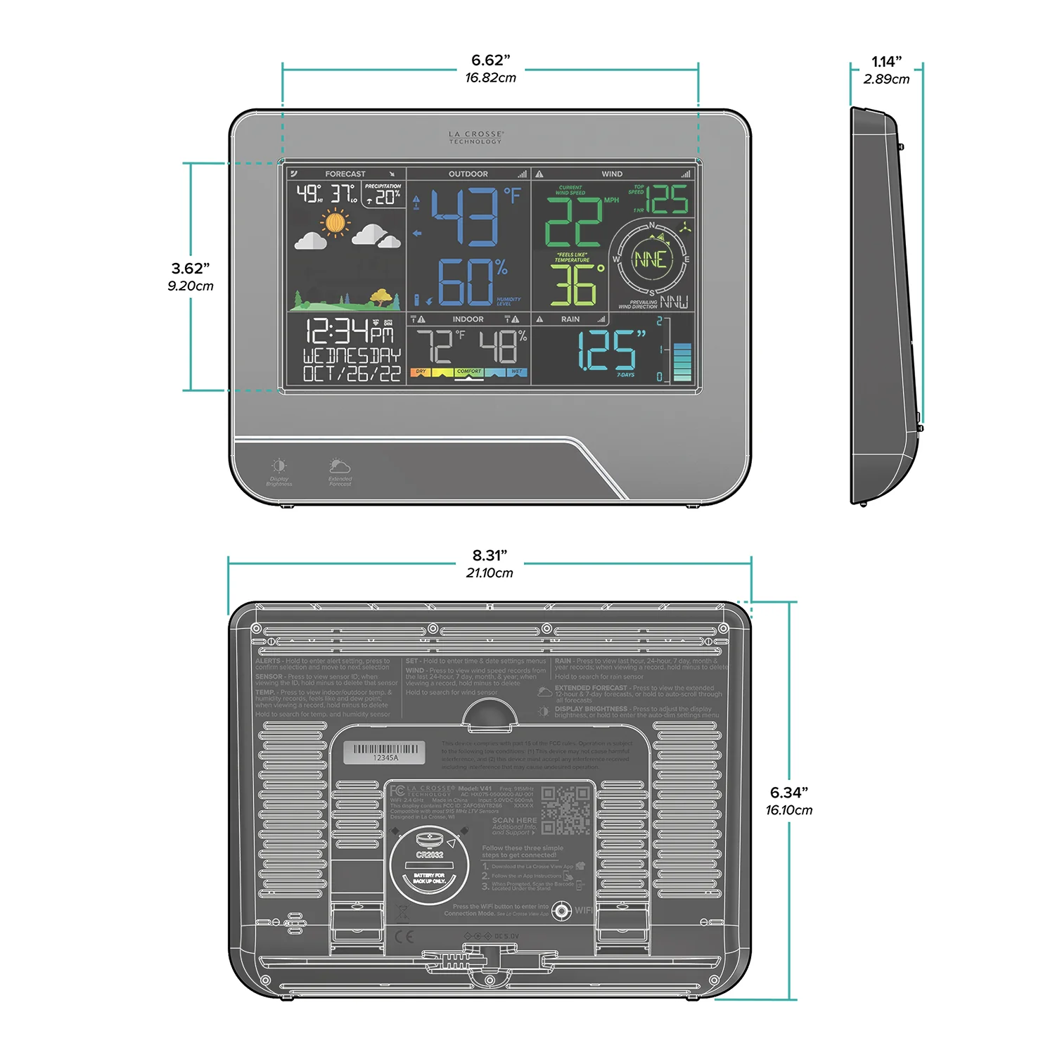 V41-PRO Wi-Fi Professional Weather Station - Image 10
