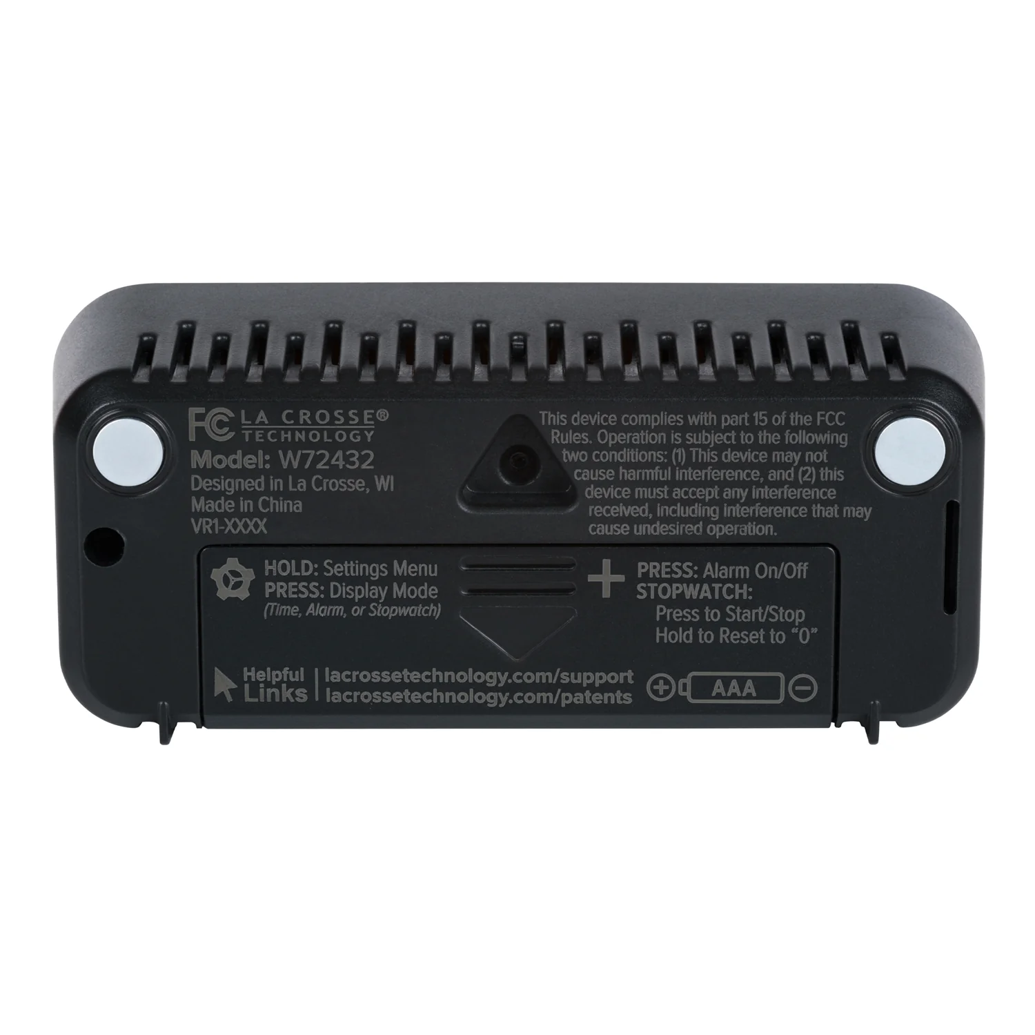 W72432 Mini Magnetic Clock - Image 3