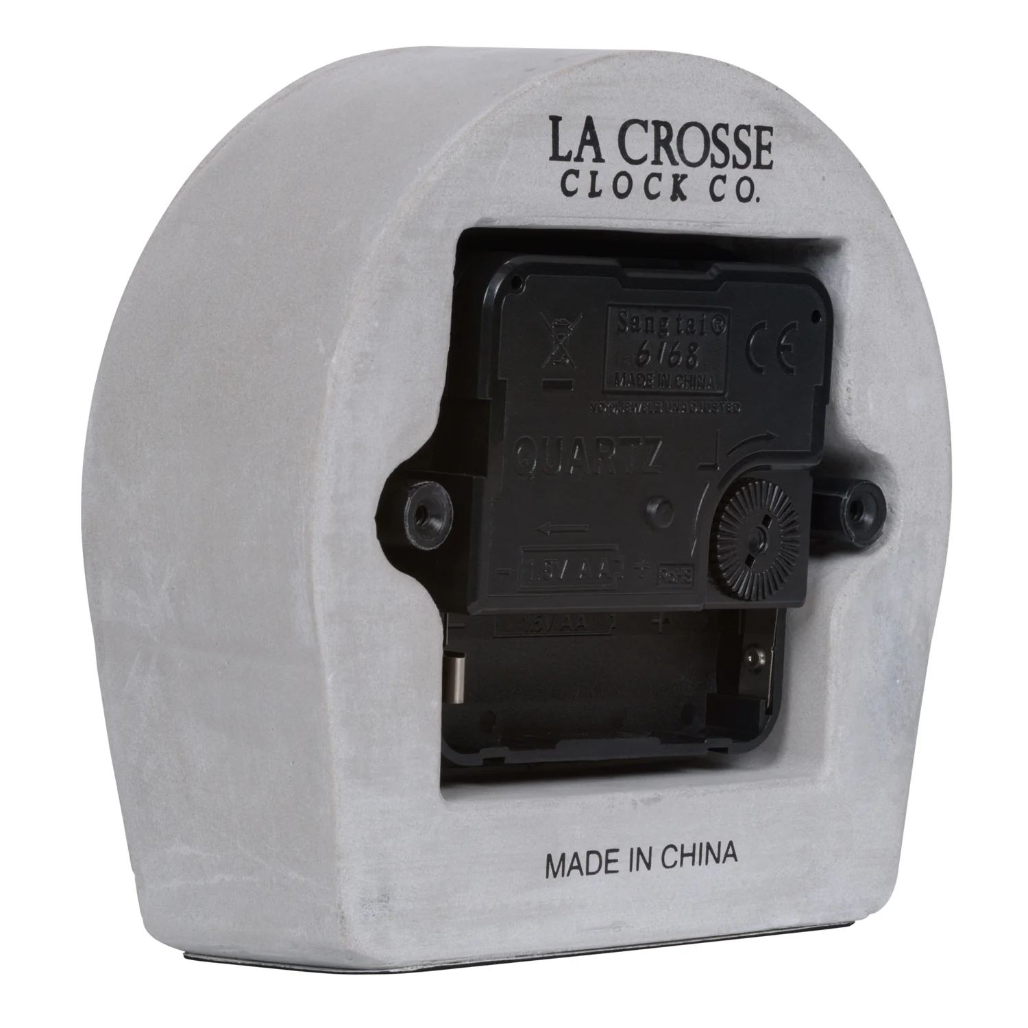 W72531 Cement Analog Tabletop Clock - Image 5
