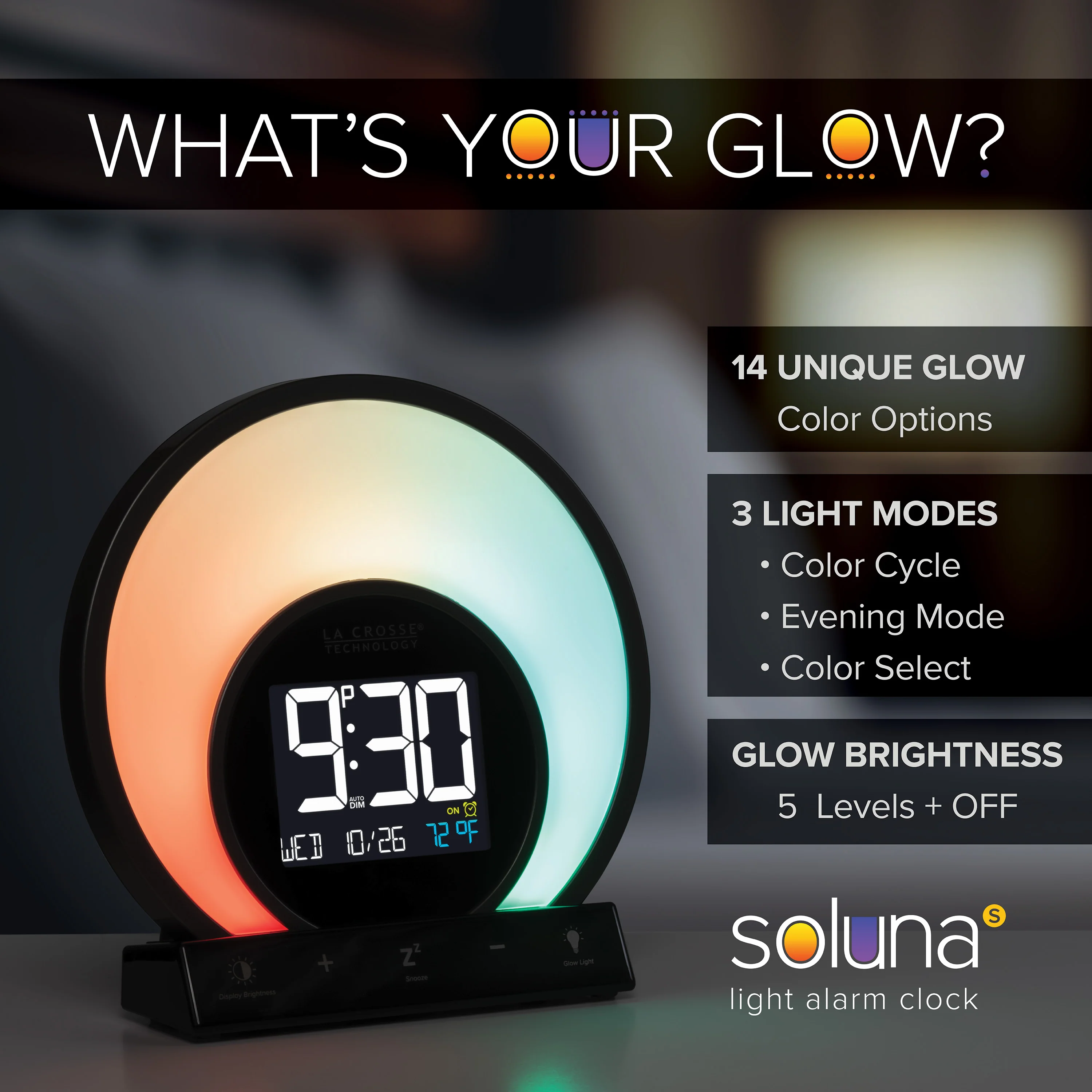 W74146 Soluna S Light Alarm Clock - Image 4