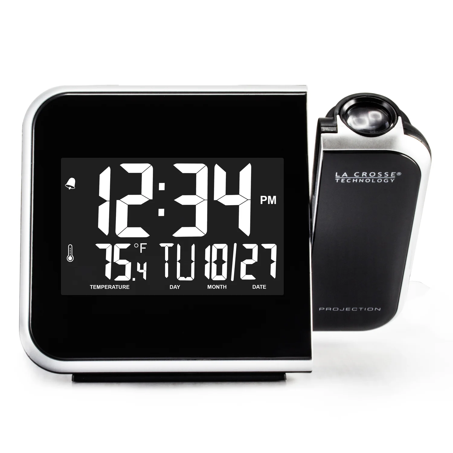 Projection Alarm Clock with Indoor Temperature - Image 6