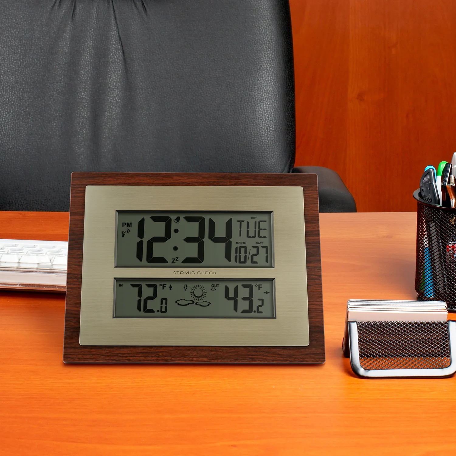 Atomic Digital Wall Clock - Image 4