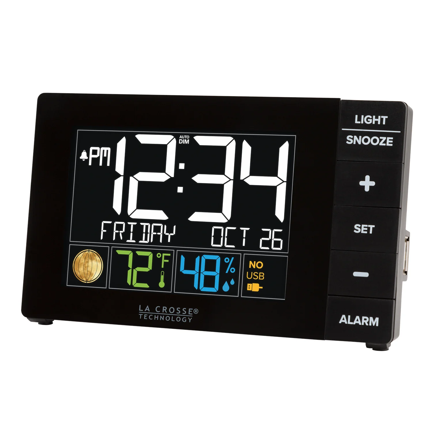W88723V2 Multi-Color Alarm Clock - Image 2