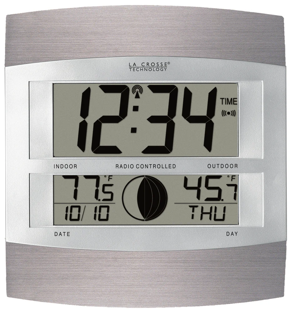 Atomic Digital Wall Clock