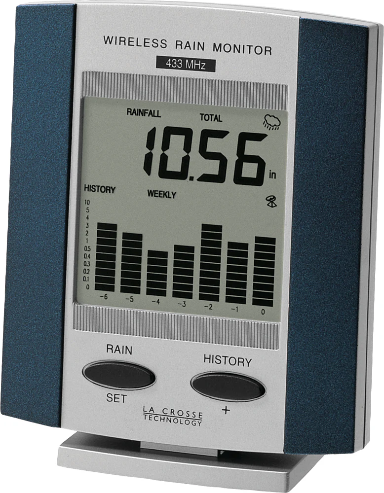 Wireless Rain Center with Self-Emptying Rain Bucket