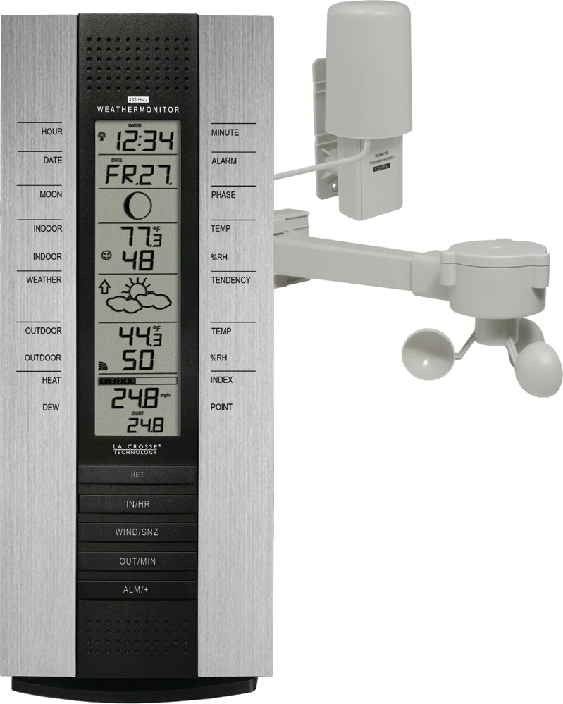 Wireless Forecast Station with Wind - Image 2